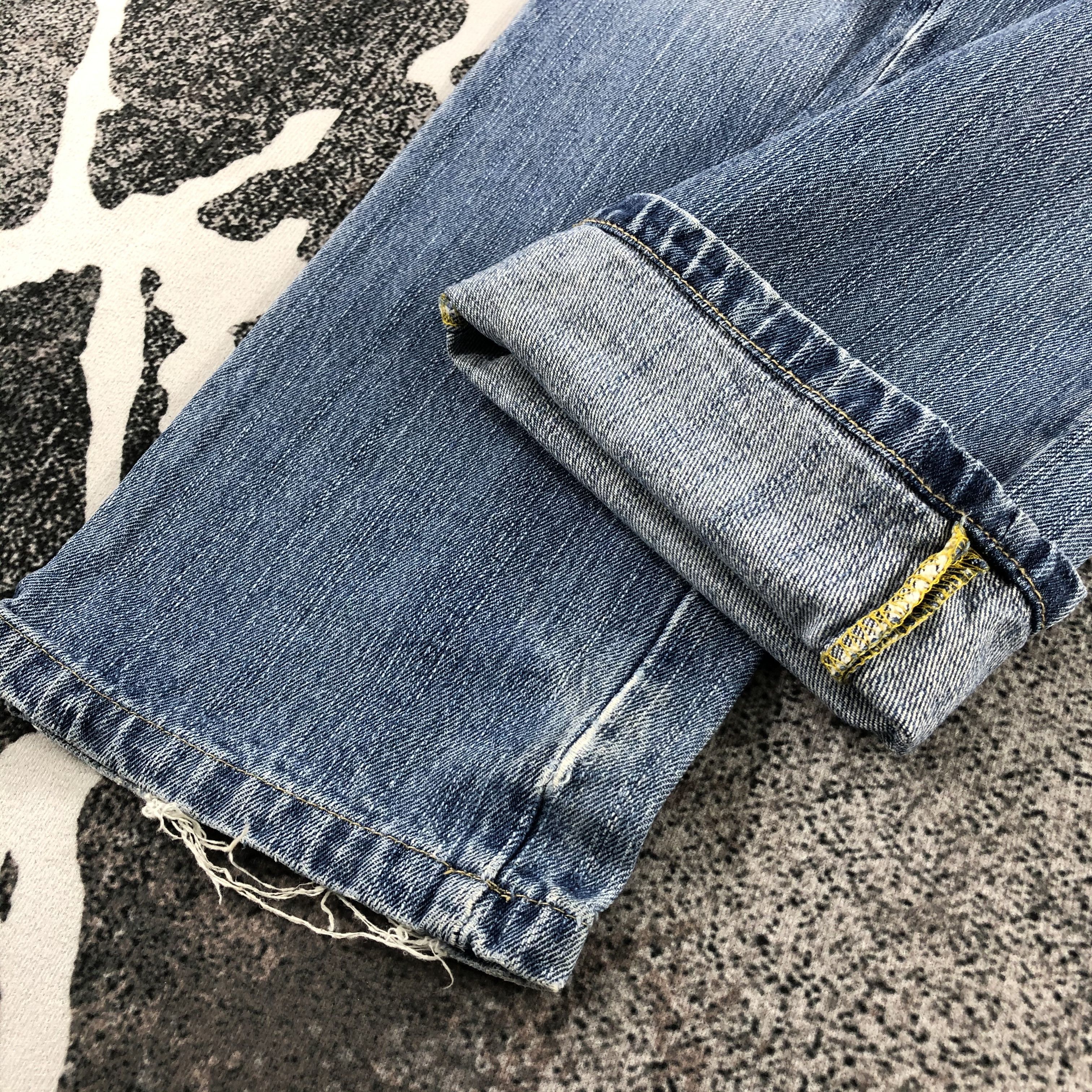 Disney Vintage Disney Mickey Jeans Patchwork Denim Size US 32 / EU 48 - 7 Thumbnail