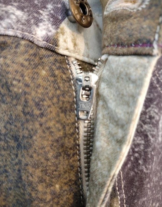 Diesel Diesel Livier-SP Archive "Cloud/Stone" Print Slim Jeans W29 Size 29" - 8 Thumbnail