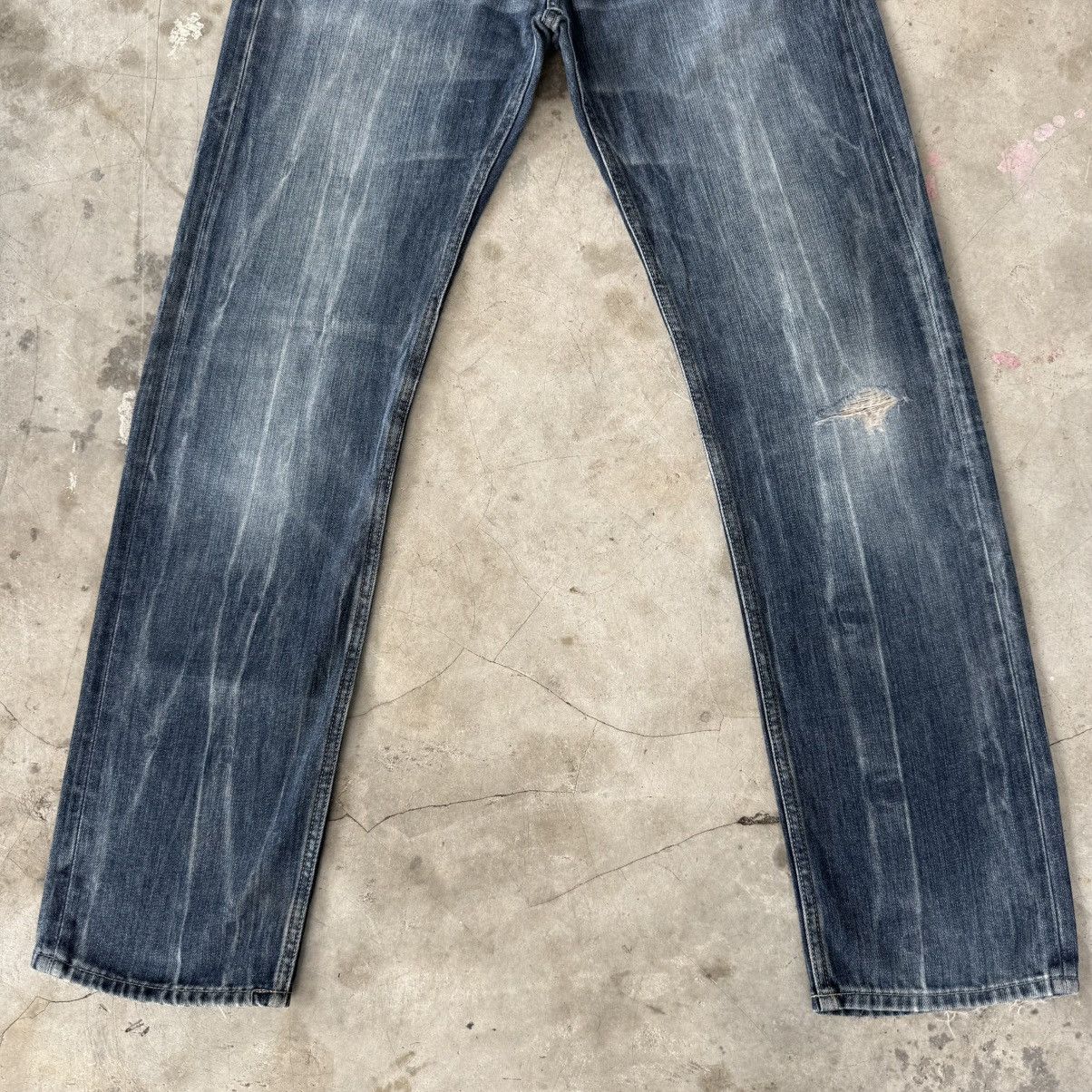 Japanese Brand W31x31.5 Vintage villand Faded Denim Jean Pants Size US 31 - 4 Thumbnail