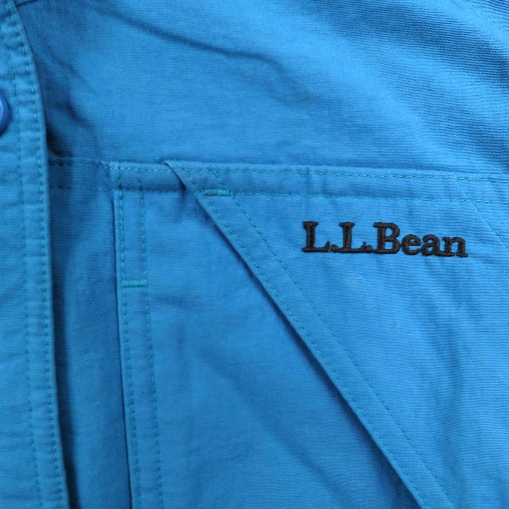 Vintage VINTAGE LL Bean Jacket Women Petite Small Blue Insulated Parka Hooded Mid-Length Winter Casual Travel Workwear Smart Outdoor Size S / US 4 / IT 40 - 4 Thumbnail