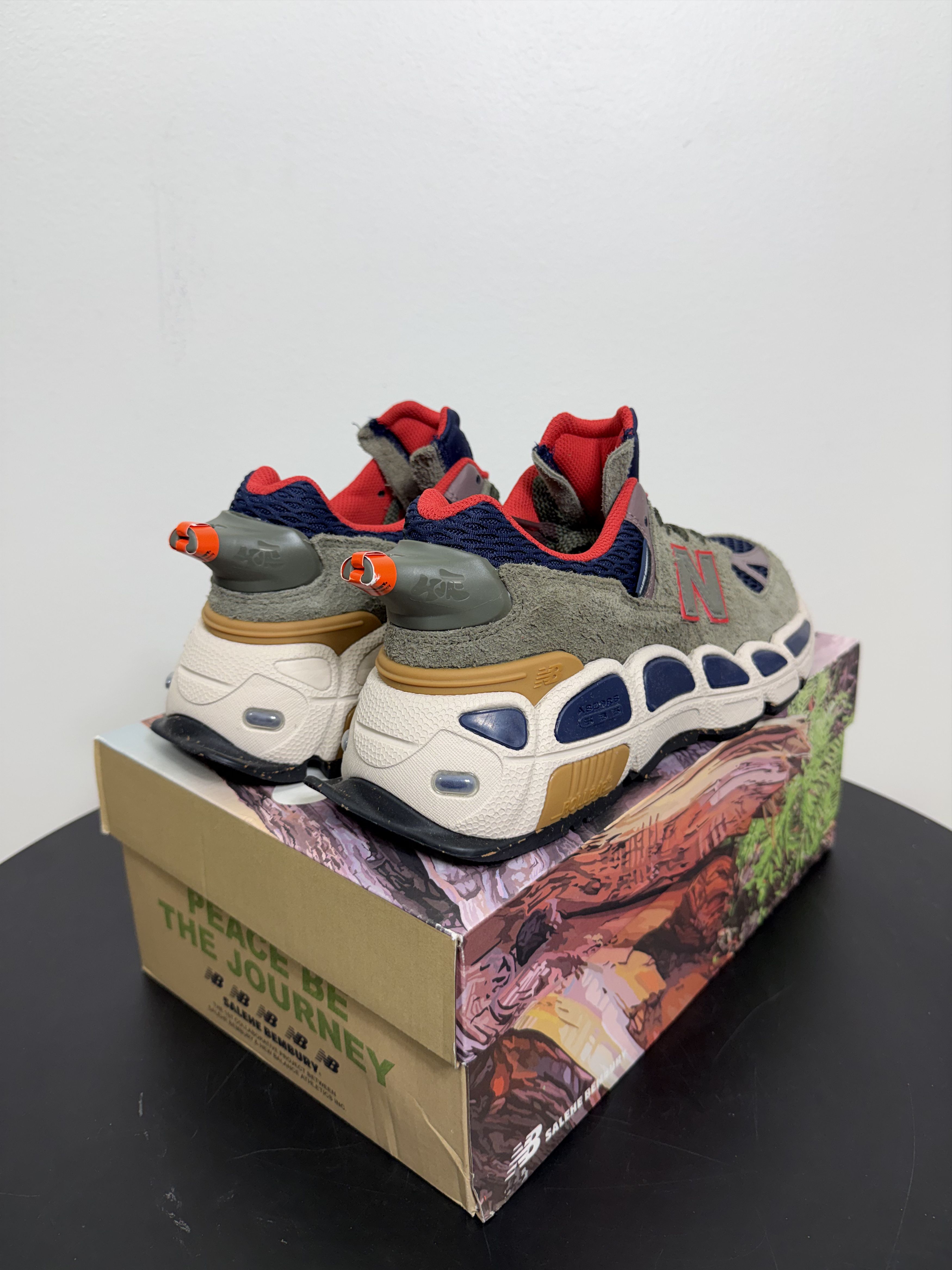 New Balance × Salehe Bembury New Balance Collan 574 YURT Size US 9 / EU 42 - 3 Thumbnail