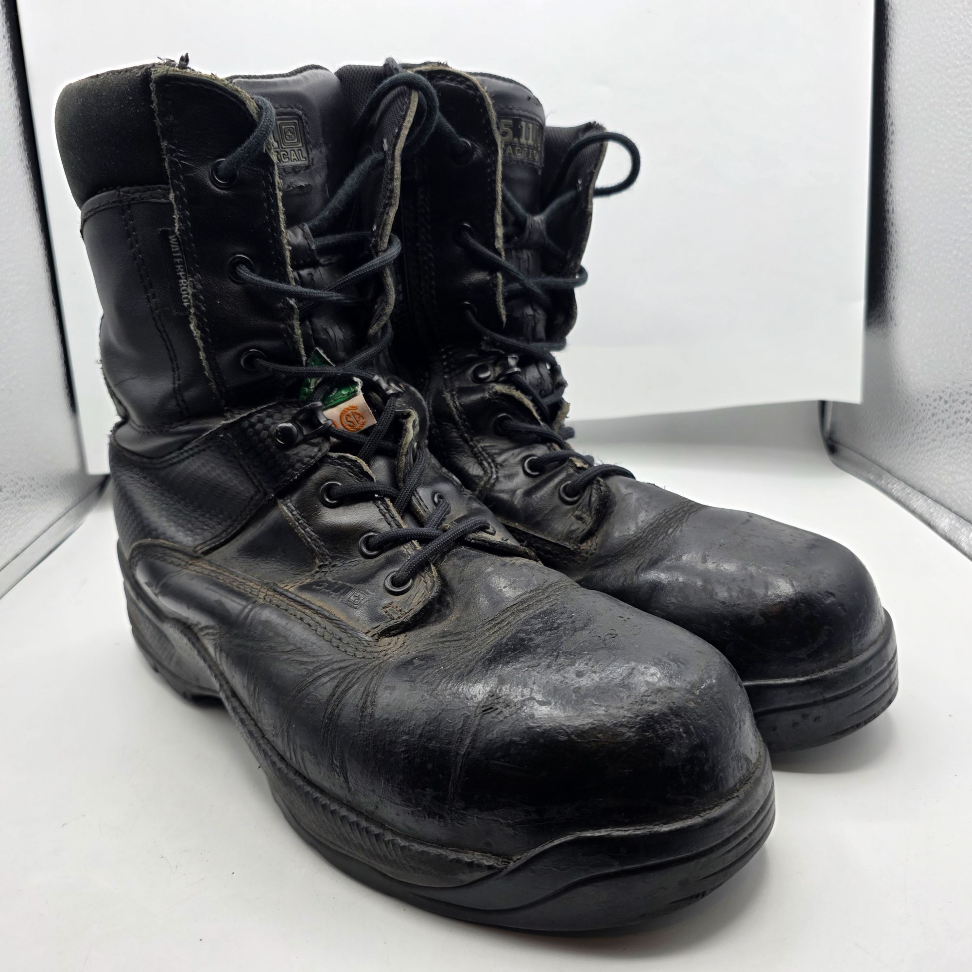 5.11 5.11 Tactical ATAC 8" Shield Mens Work Boots Size 10.5 Black Size US 10.5 / EU 43-44 - 1 Thumbnail