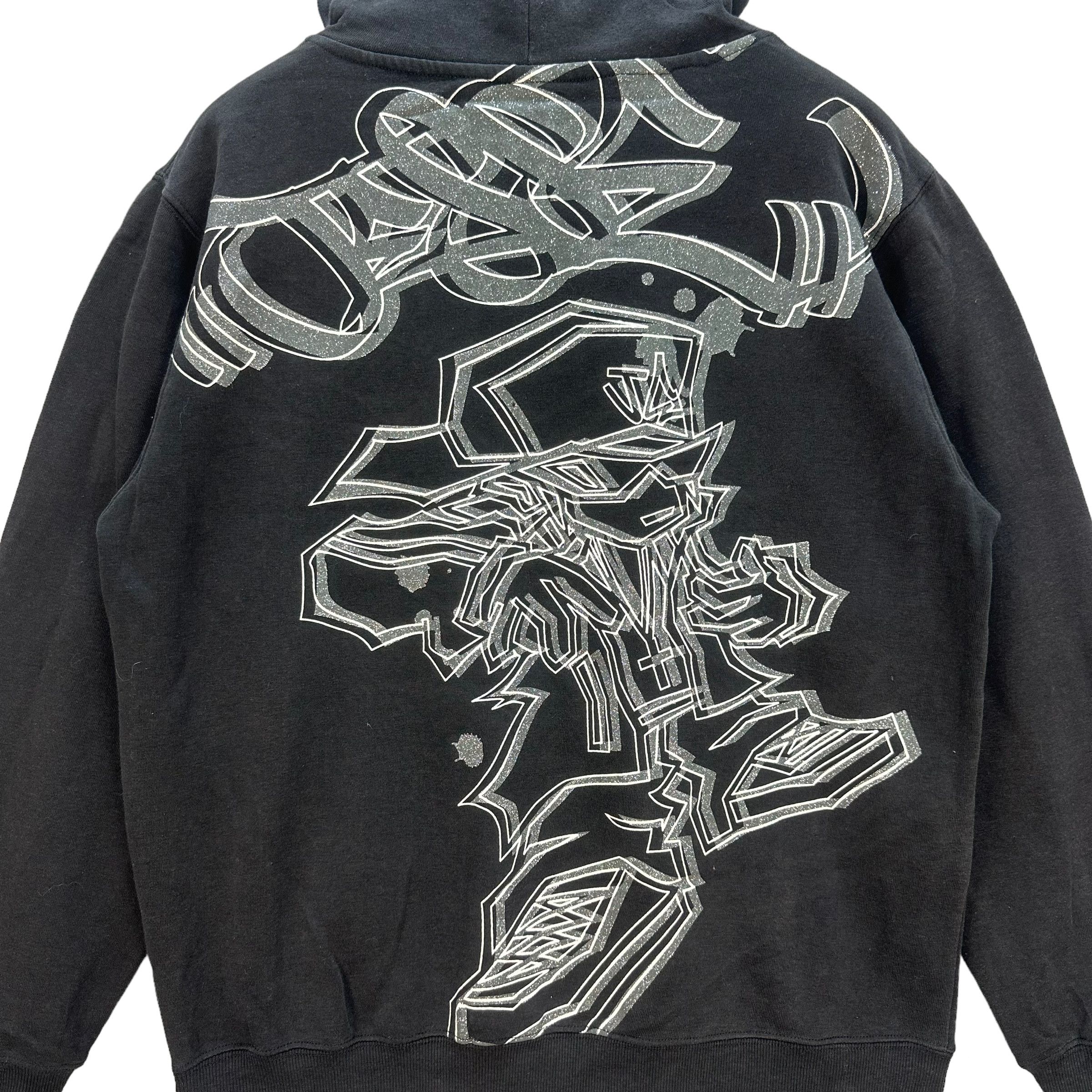Japanese Brand VINTAGE Y2K STRANGE HEAVEN ART GRAPHIC HOODIES #8709-022 Size US M / EU 48-50 / 2 - 2 Thumbnail