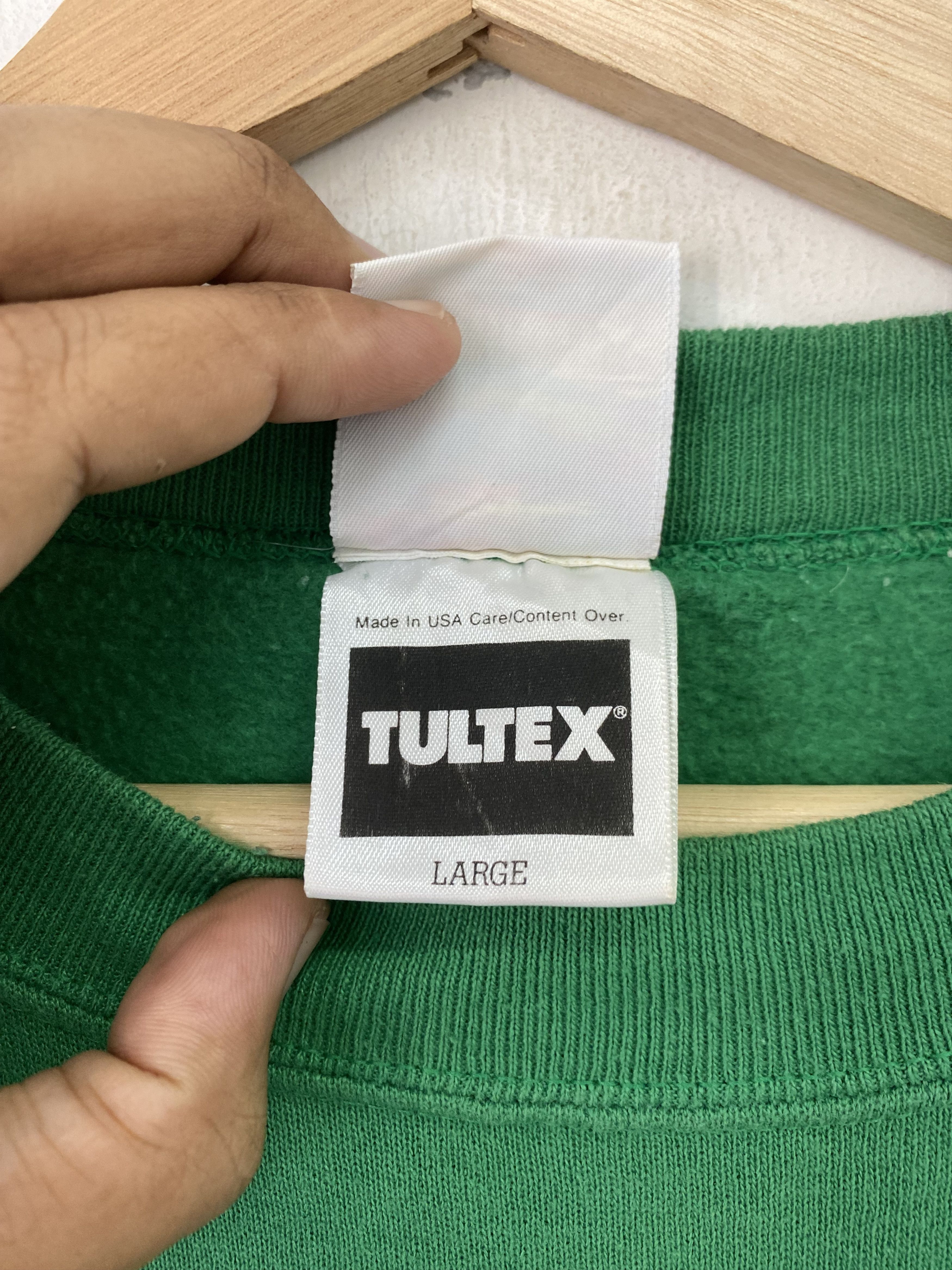 Vintage Vintage Sweatshirt Tis The Season Medium Size Green Size US M / EU 48-50 / 2 - 8 Thumbnail
