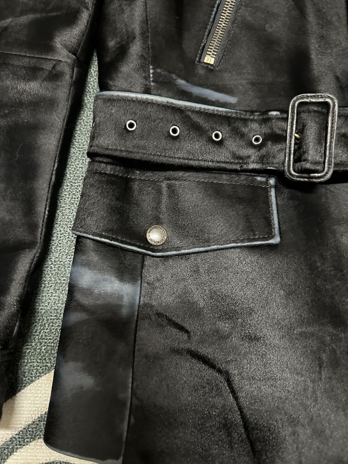 Harrods Harrods leather utility jacket Size US S / EU 44-46 / 1 - 10 Thumbnail