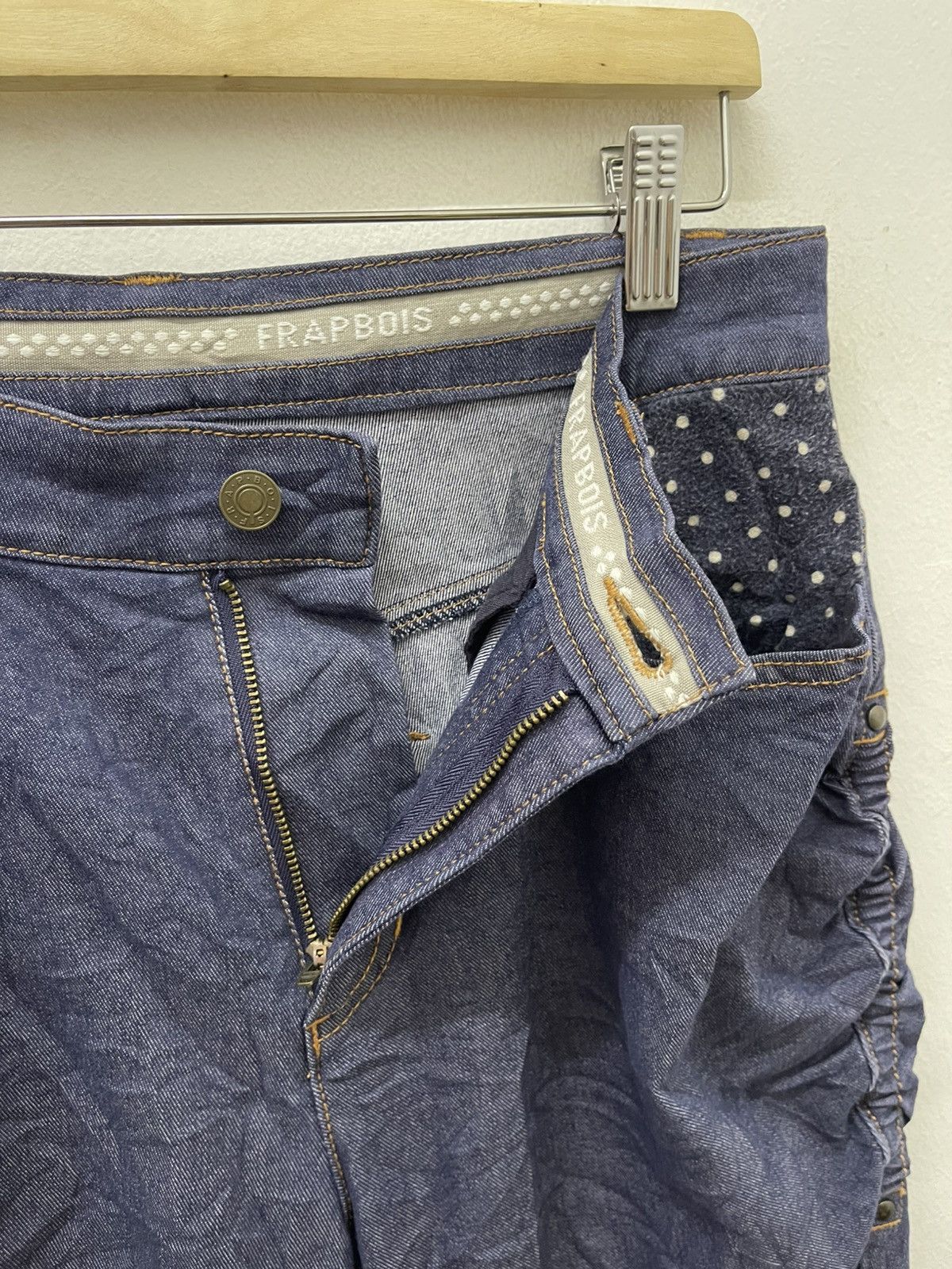 Issey Miyake Rare Vintage FRAPBOIS by Issey Miyake Designer Denim Size US 30 / EU 46 - 8 Thumbnail