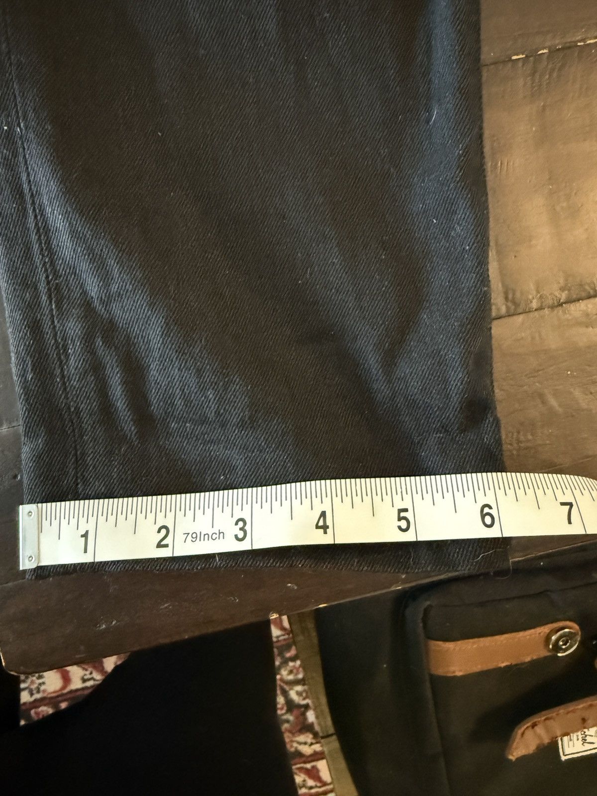 Saint Laurent Paris Saint Laurent D02 Black Jeans Size US 31 - 3 Thumbnail
