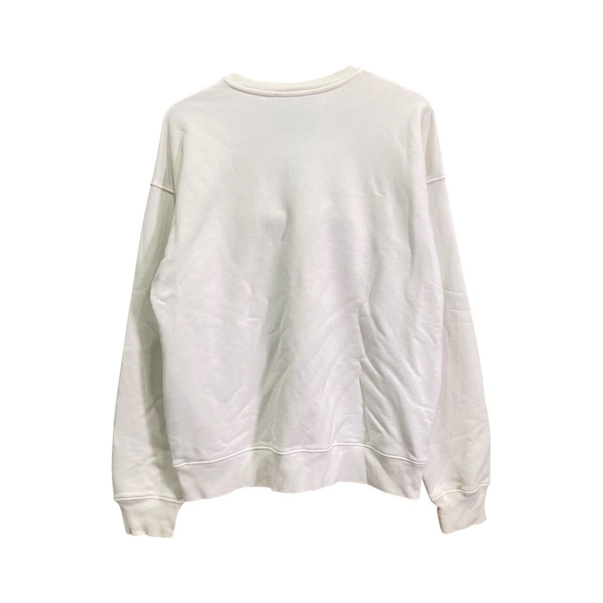 Moschino Moschino Couture Embroidered Big Logo Sweatshirt White Size US M / EU 48-50 / 2 - 2 Thumbnail