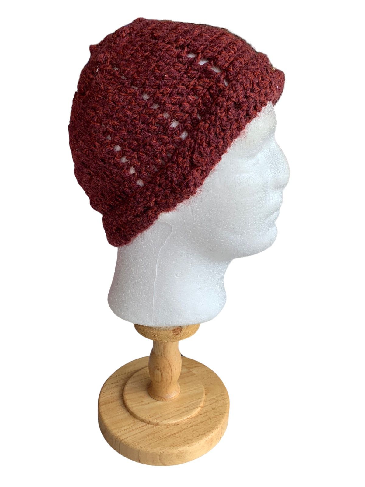 14th Addiction × Japanese Brand Japanese Style Wool Knitted Crochet Beanie Hat Size ONE SIZE - 8 Thumbnail