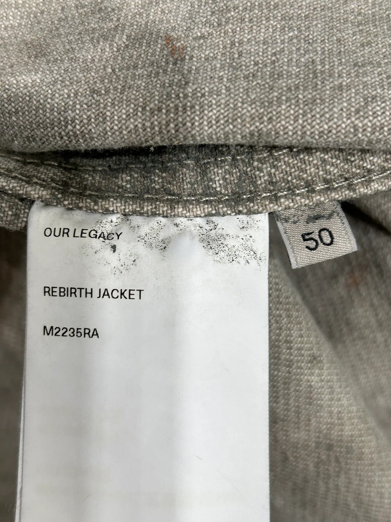 Our Legacy Rebirth Denim Jacket Size US M / EU 48-50 / 2 - 3 Thumbnail