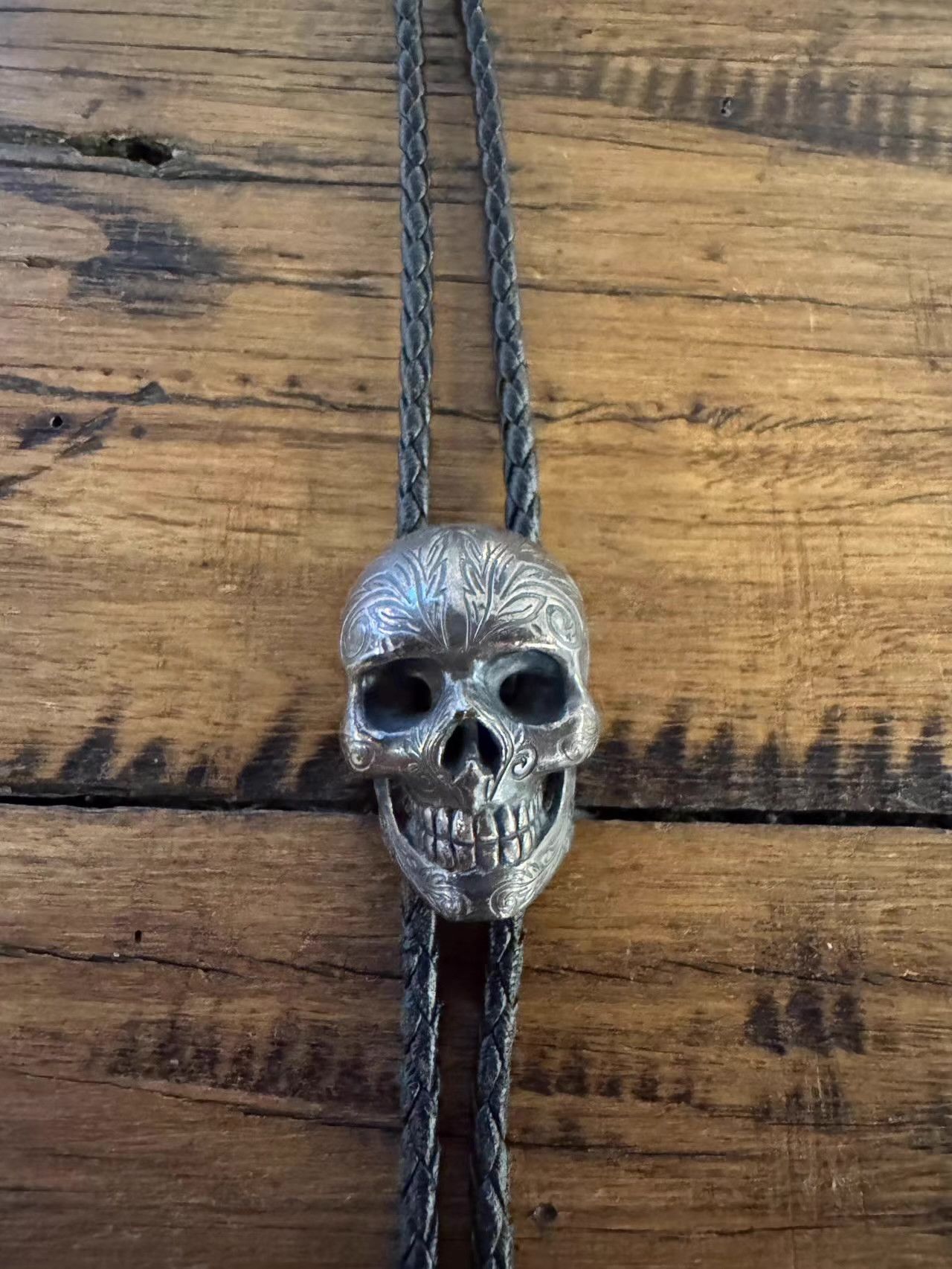 Number (N)ine Number (N)ine x Magic Design silver skull‑and‑bone Ｑ25 Size ONE SIZE - 2 Thumbnail