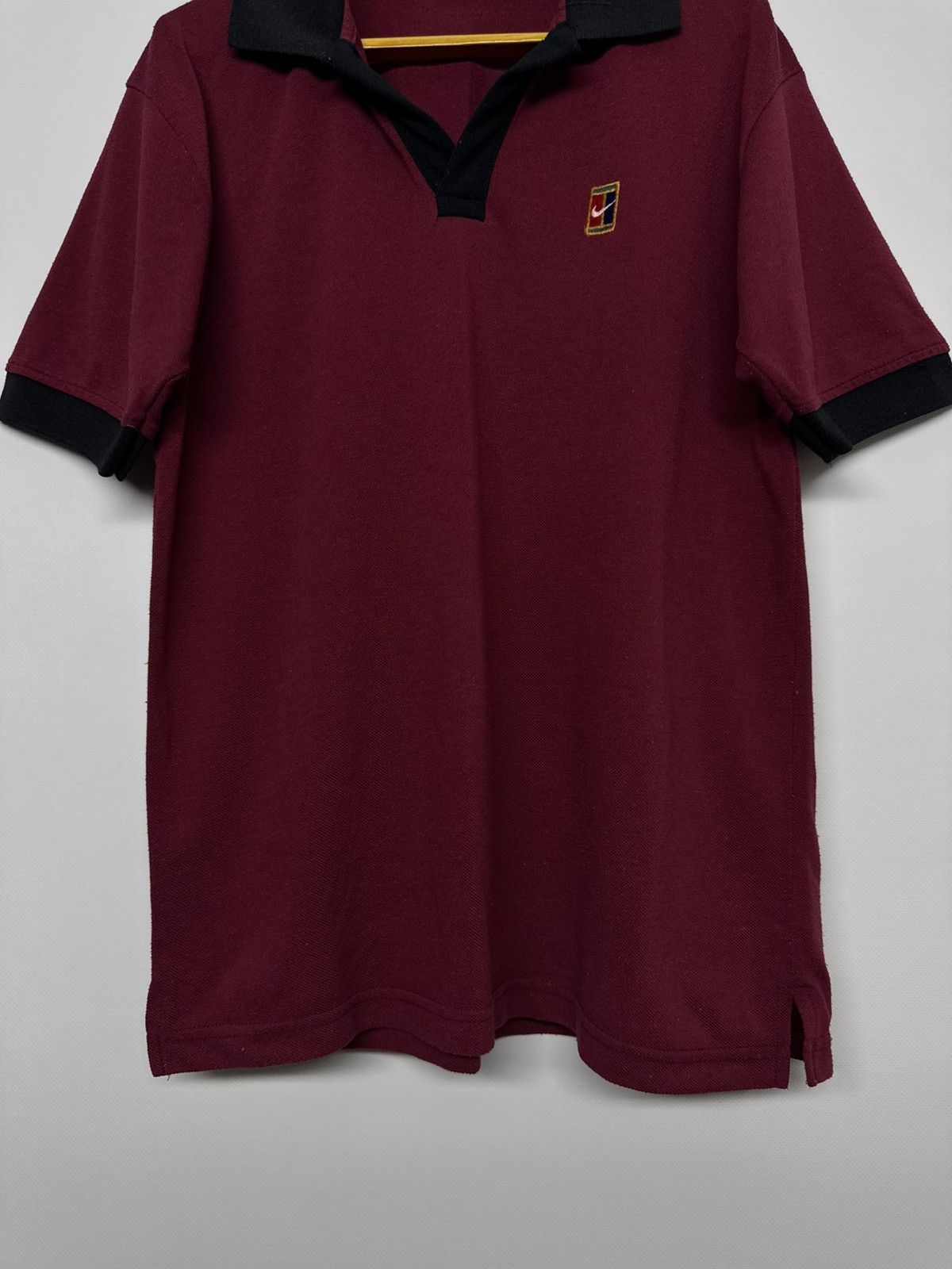 Nike Nike Court Vintage Rare 90s Made In USA Fleece T-Shirt Size US M / EU 48-50 / 2 - 7 Thumbnail