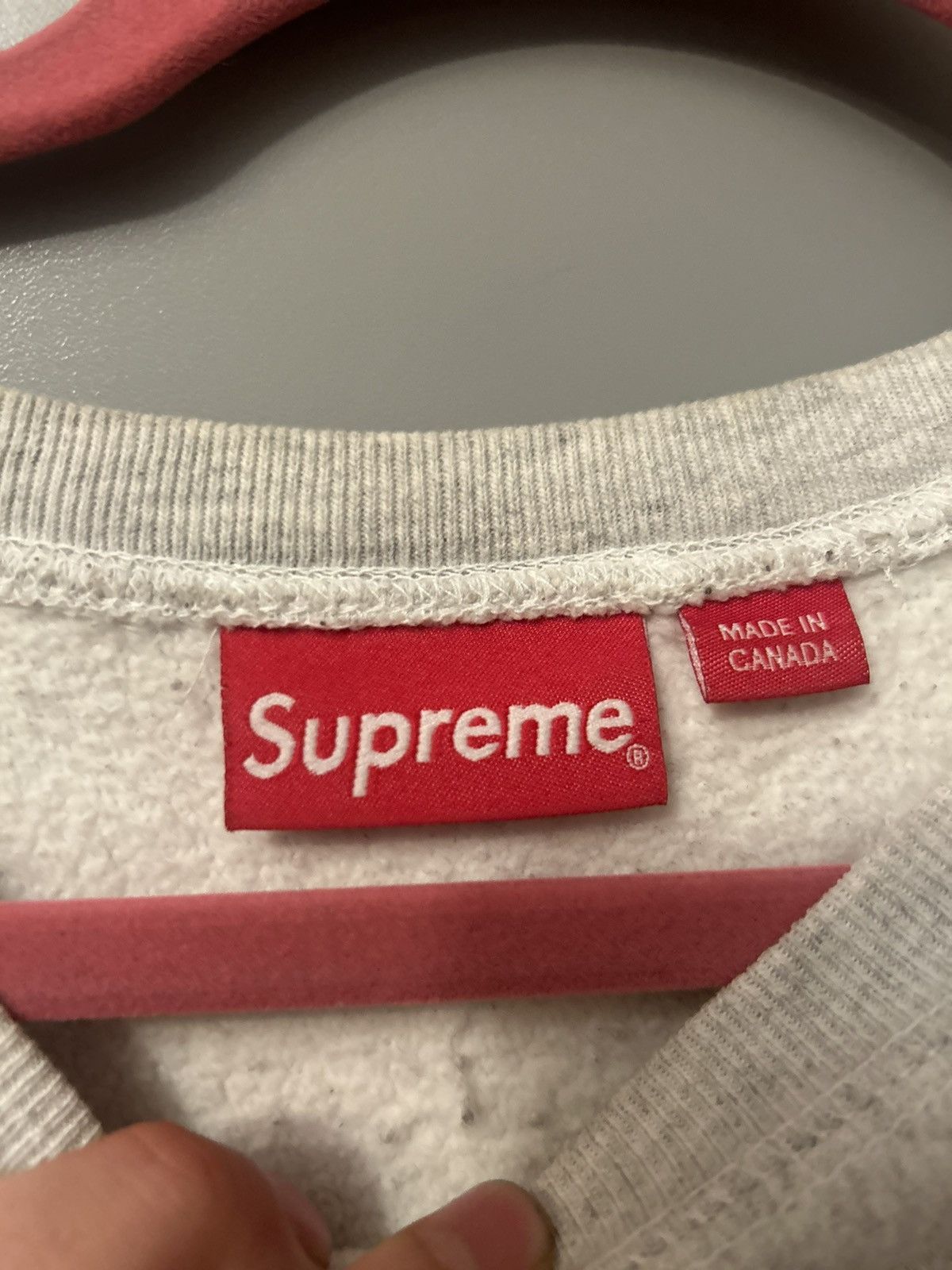 Supreme SUPREME FW16 BOX LOGO CREWNECK Size US M / EU 48-50 / 2 - 3 Thumbnail
