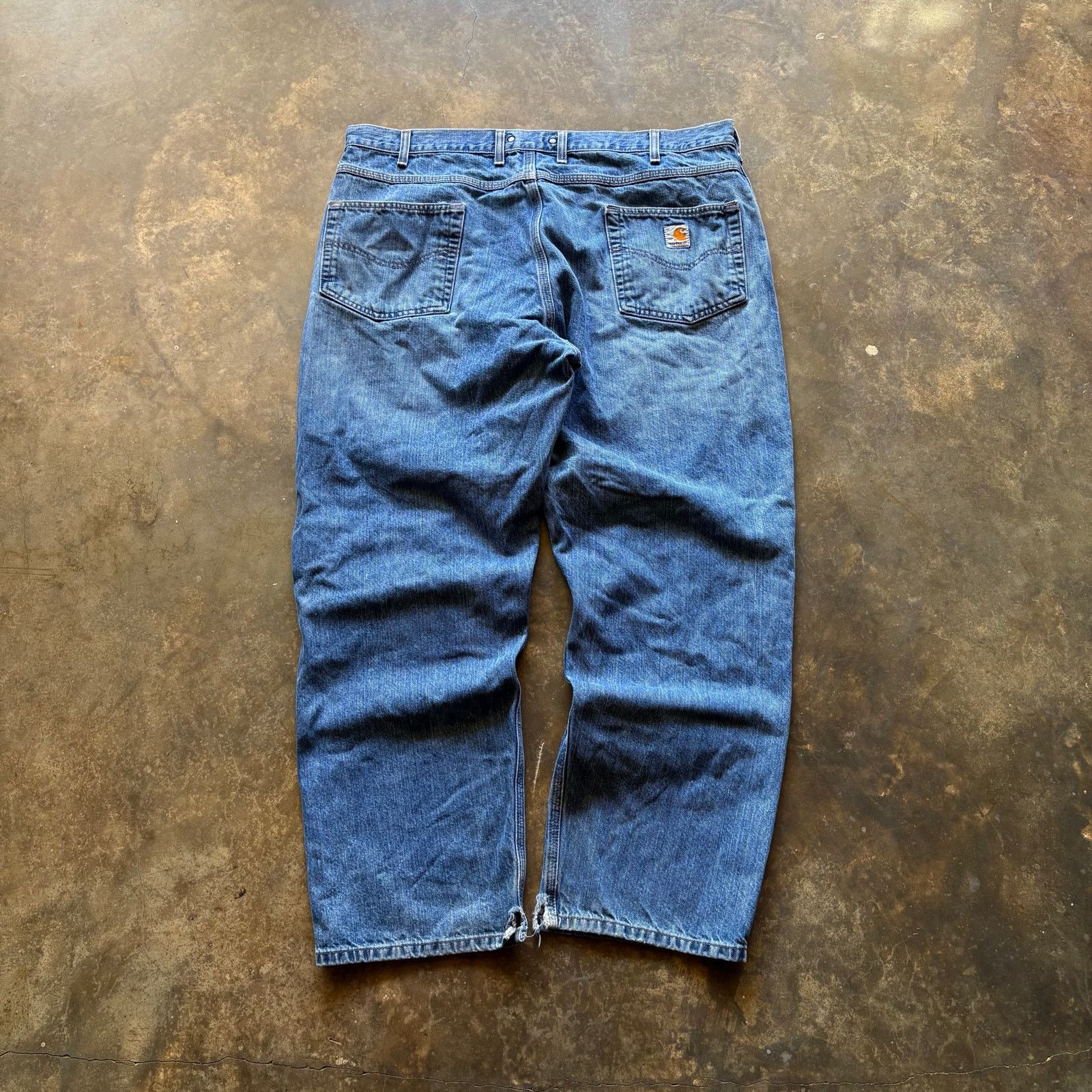 Carhartt × Vintage Vintage Baggy Carhartt Work Jeans 42x30 Size US 42 / EU 58 - 1 Thumbnail