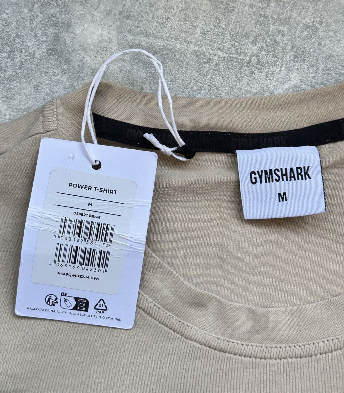 Gymshark Gymshark Power T-Shirt Men’s Size M Gym Casual Tee Size US M / EU 48-50 / 2 - 6 Thumbnail