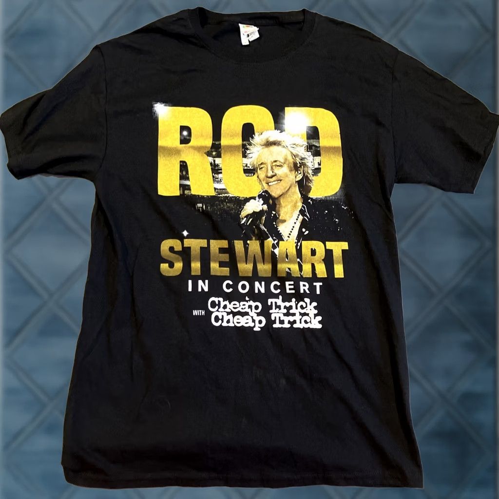 Fruit Of The Loom Rod Stewart Cheap Trick 2022 North America Tour Men’s Medium NWOT Size US M / EU 48-50 / 2 - 1 Thumbnail