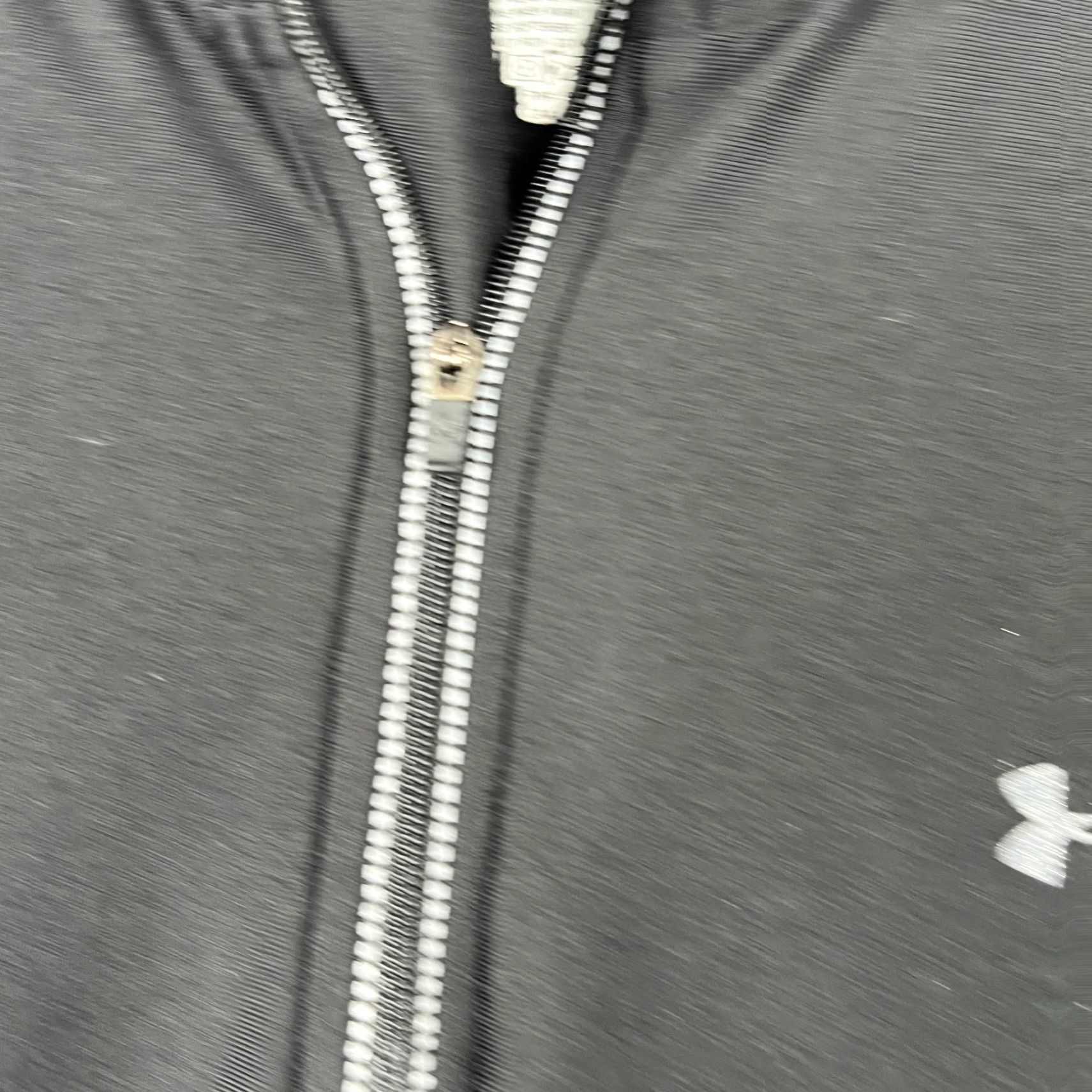 Under Armour Under Armour Shirt Womens Medium Long Sleeve 1/4 Zip Pullover Black Performance Logo Activewear Size M / US 6-8 / IT 42-44 - 4 Thumbnail