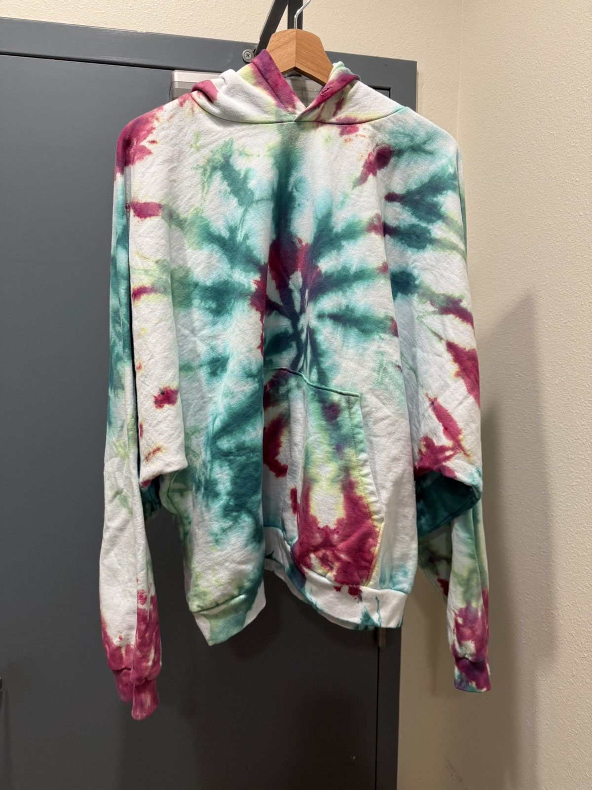 Yeezy Yeezy HD-01 Custom Tie Dye Hoodie - Size 2 (L/XL) Size US L / EU 52-54 / 3 - 1 Thumbnail