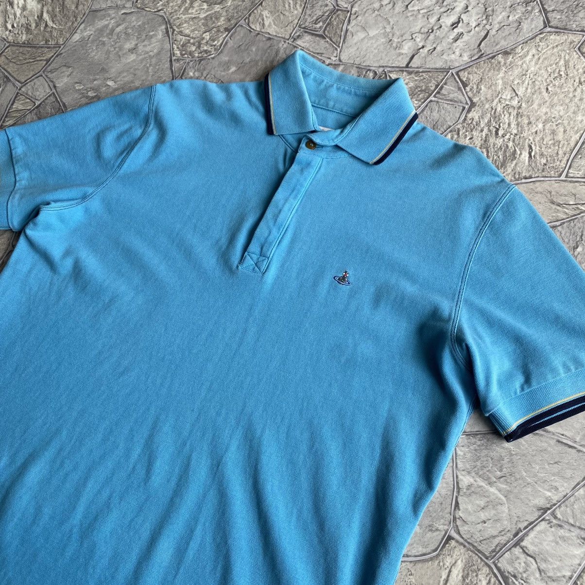 Vivienne Westwood Vivienne Westwood Polo T-Shirt Orb Logo Luxury Size US XL / EU 56 / 4 - 2 Thumbnail