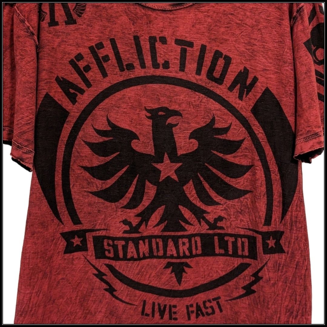 Affliction Reversible AFFLICTION Standard Dry Goods Eagle T-shirt Men L Size US L / EU 52-54 / 3 - 11 Thumbnail