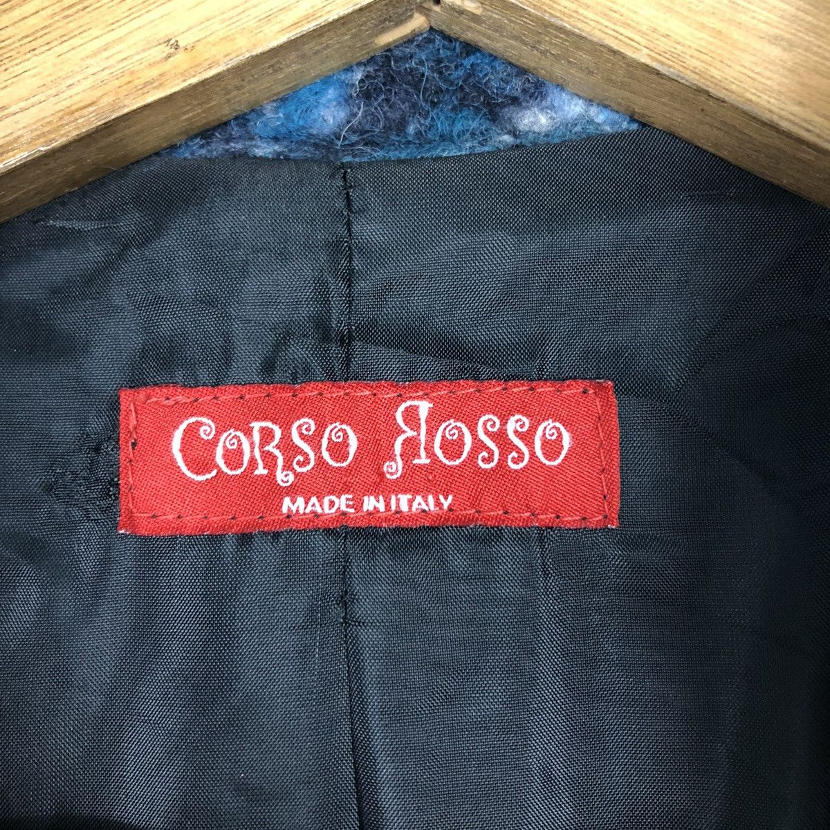 Designer 📌Vintage Fleece Jacket Crosso Rosso Made in Italy Size US S / EU 44-46 / 1 - 18 Thumbnail