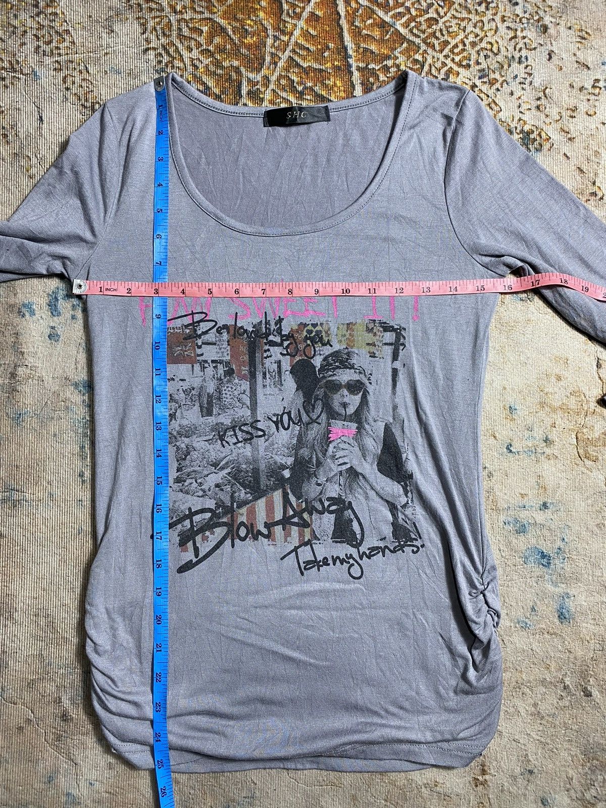 Hysteric Glamour × If Six Was Nine × KMRii Japanese blonde blow Away Longsleeve Ghotich Style Size US M / EU 48-50 / 2 - 6 Thumbnail