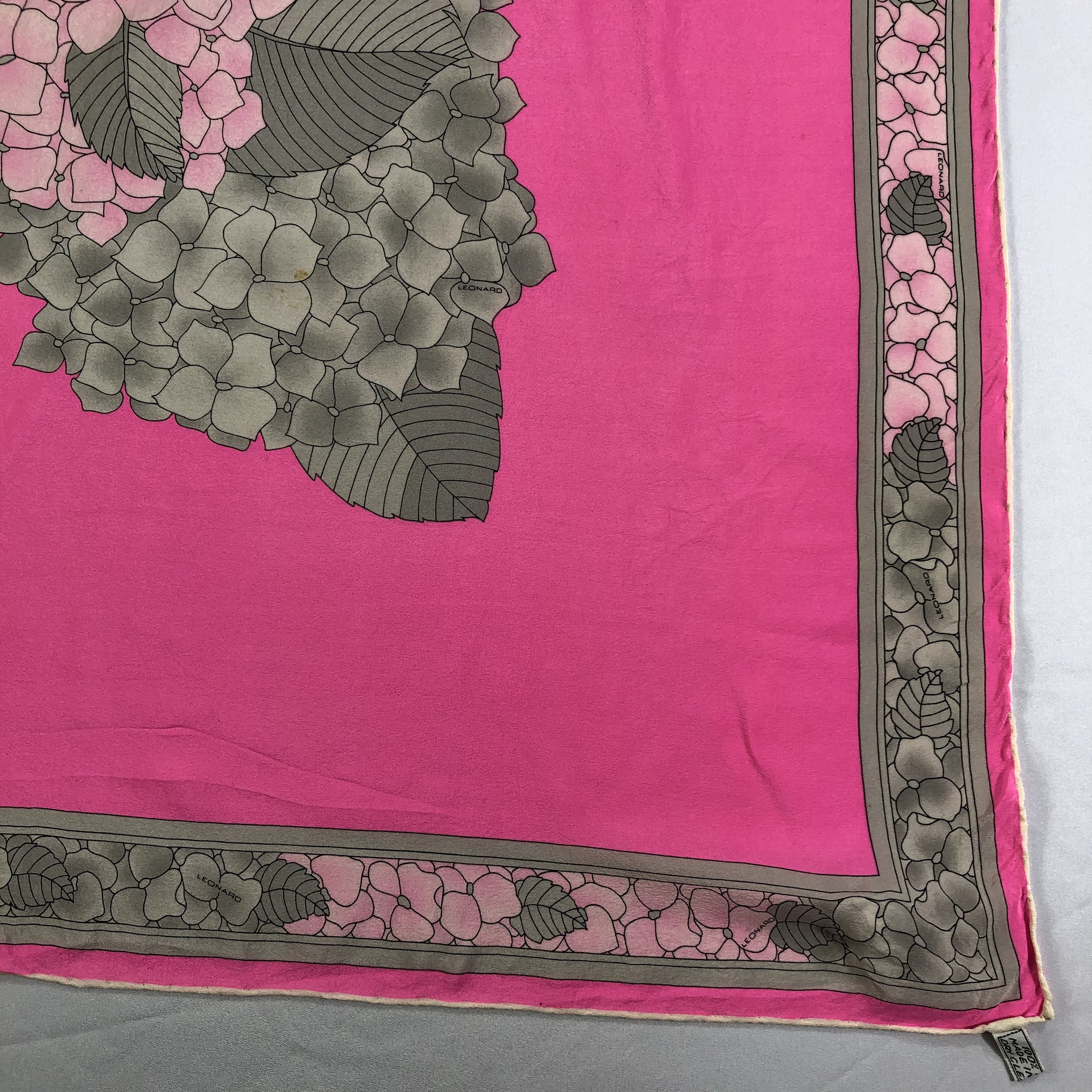 Leonard Paris × Vintage Vintage Leonard Silk Scarf Size ONE SIZE - 4 Thumbnail