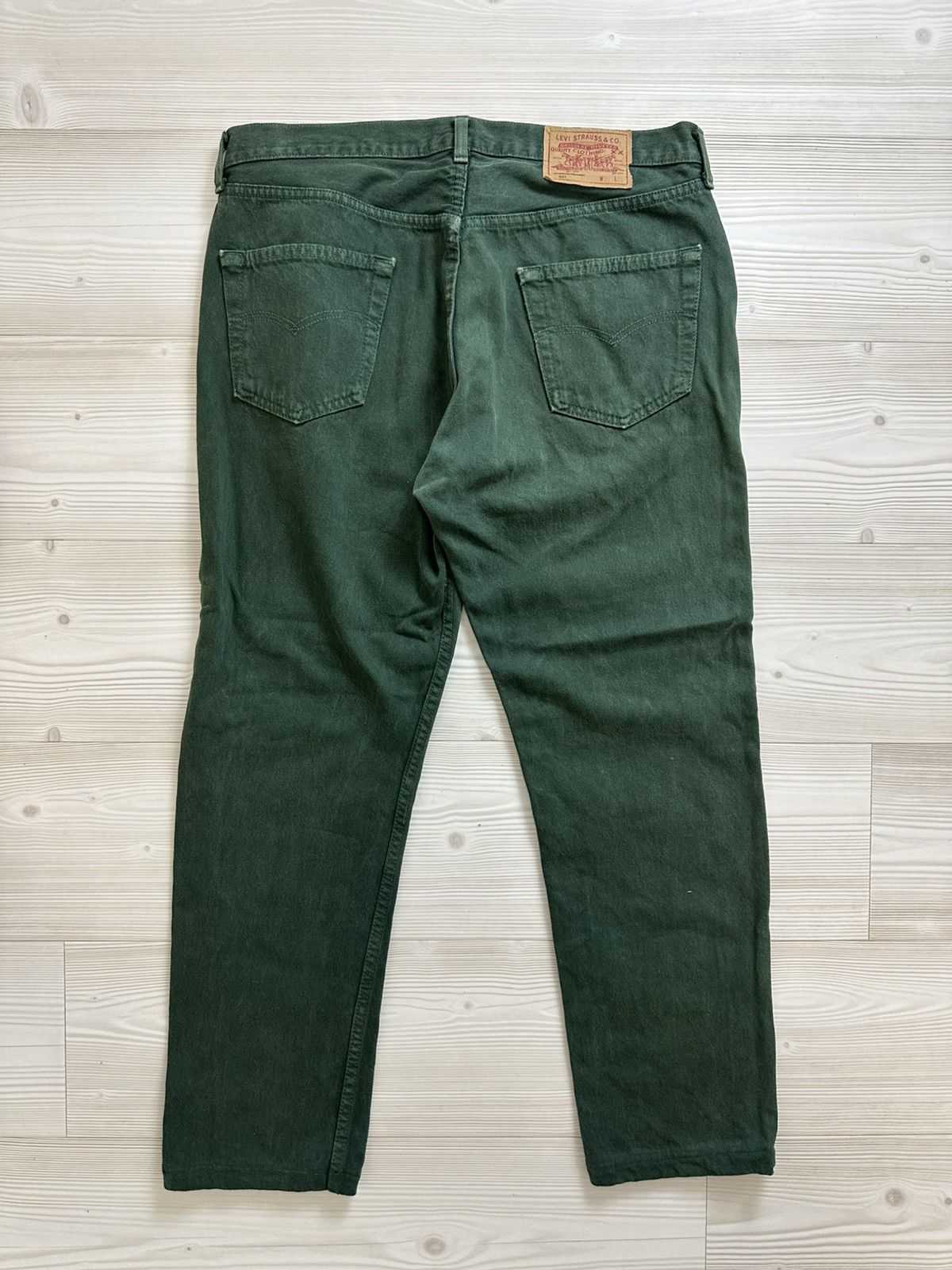 Levi's Vintage Clothing Levi’s vintage 93’ green jeans 501 36/34 Size US 36 / EU 52 - 6 Thumbnail