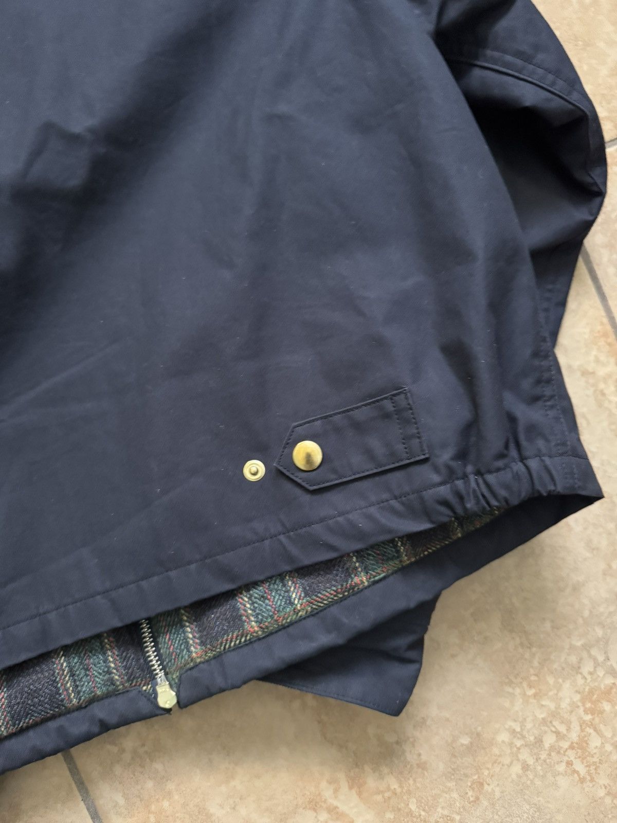 Kapital Kountry Kapital Navy Waxed Chore Jacket Size US XL / EU 56 / 4 - 9 Thumbnail