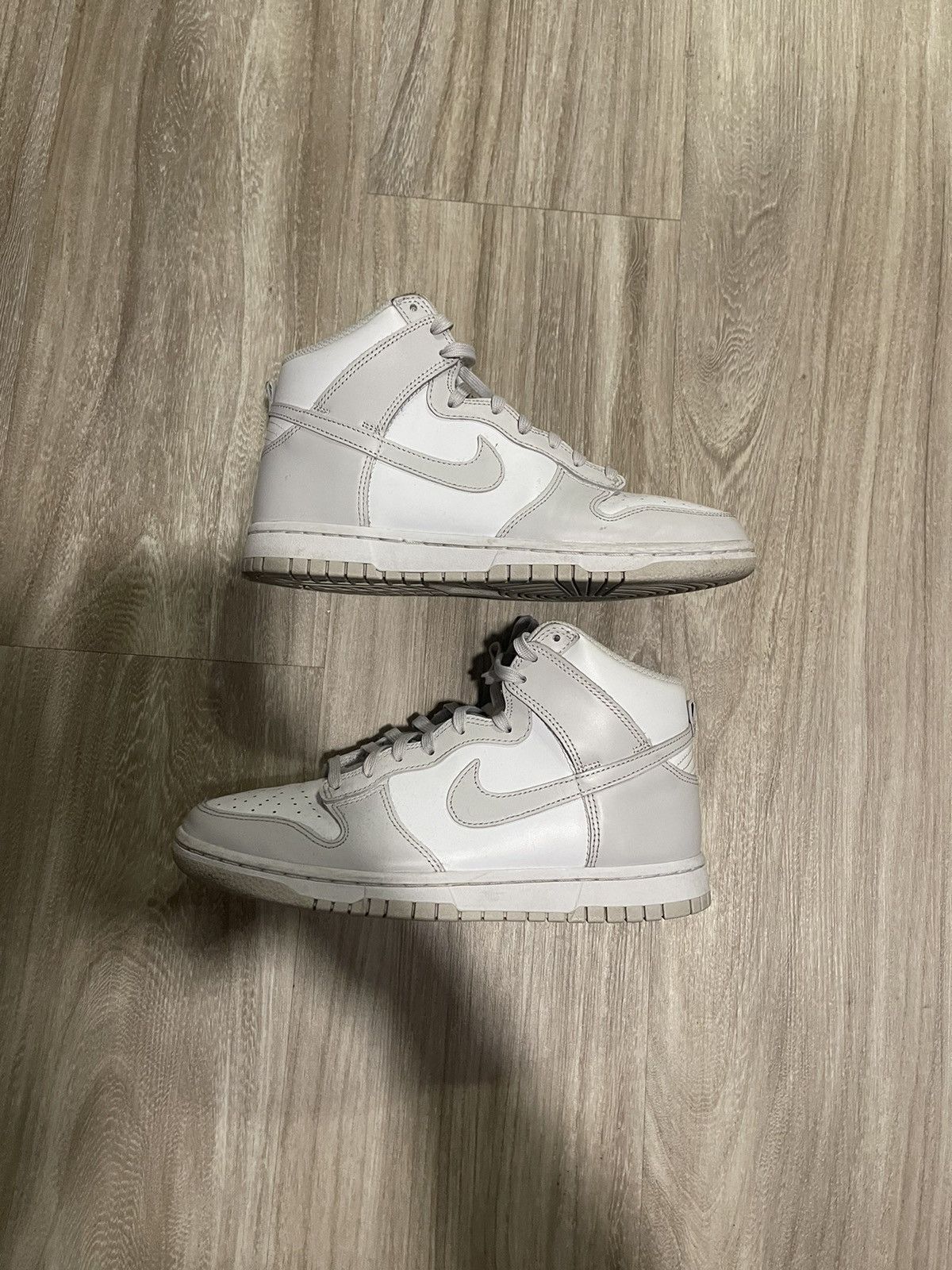 image of Nike Dunk High Vast Grey Shoes, Men's (Size 8.5)