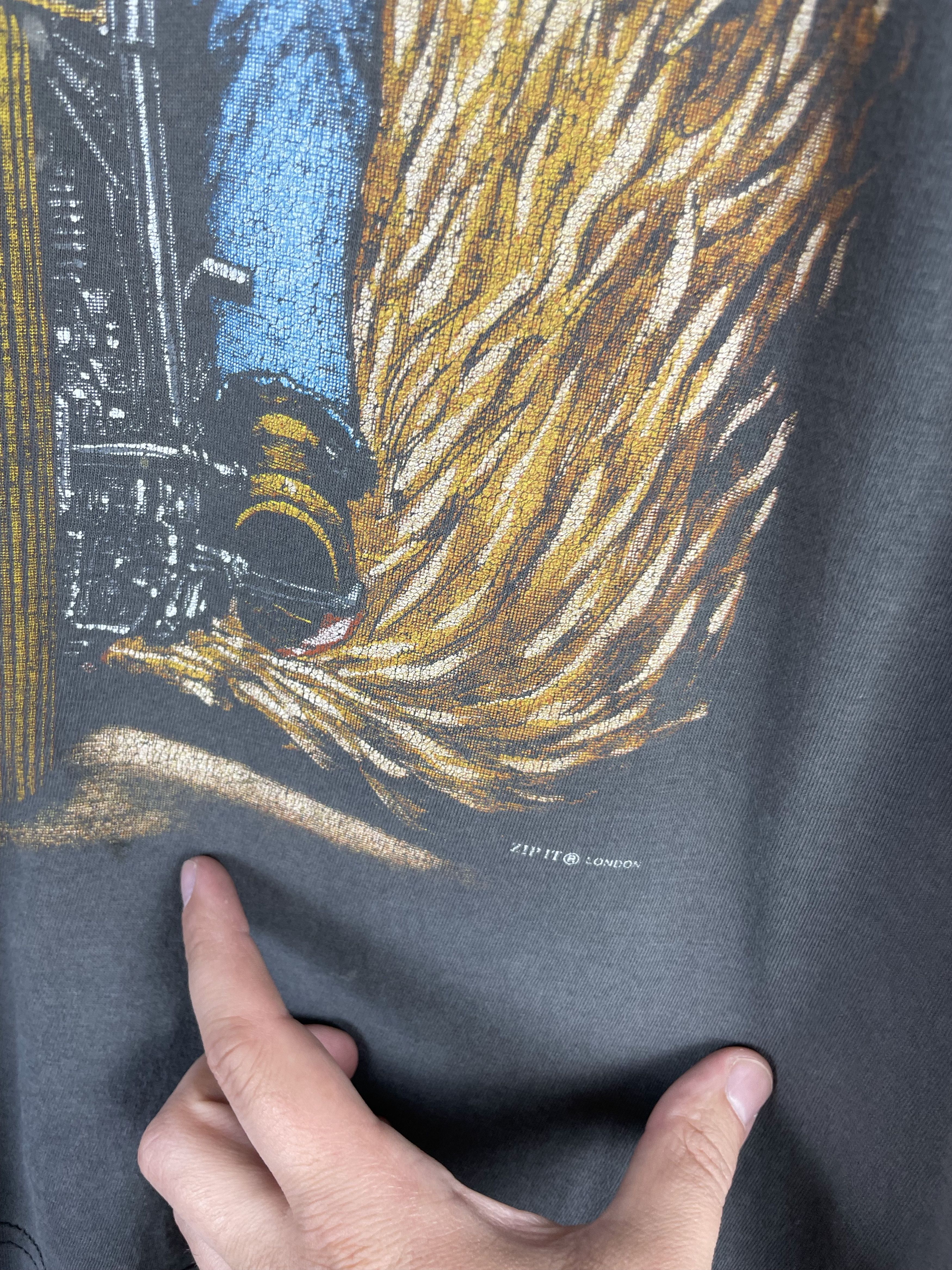 Harley Davidson Vintage Zip It Freedom Biker Graphic T-Shirt Size US M / EU 48-50 / 2 - 5 Thumbnail