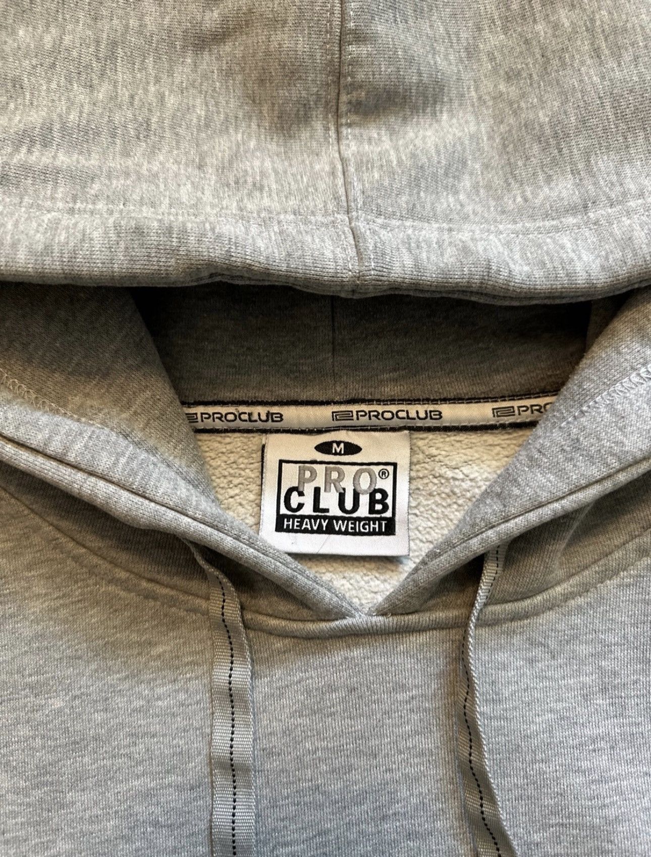 Other Pro Club Heavyweight Gray Pullover Hoodie Size US M / EU 48-50 / 2 - 2 Thumbnail