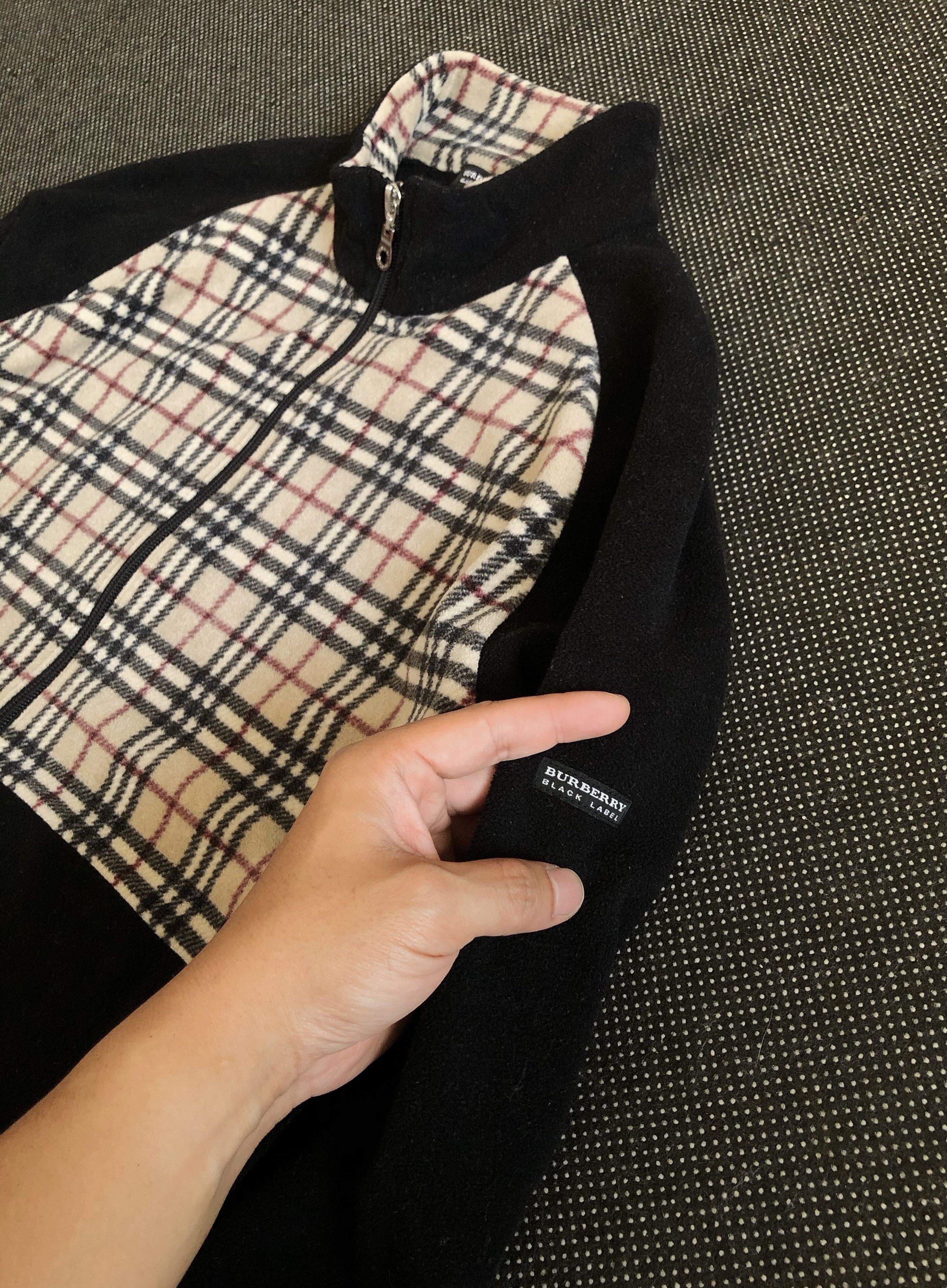 Burberry RARE🔥BURBERRY BLACK LABEL FLEECE JACKET WARMER Size US M / EU 48-50 / 2 - 9 Thumbnail