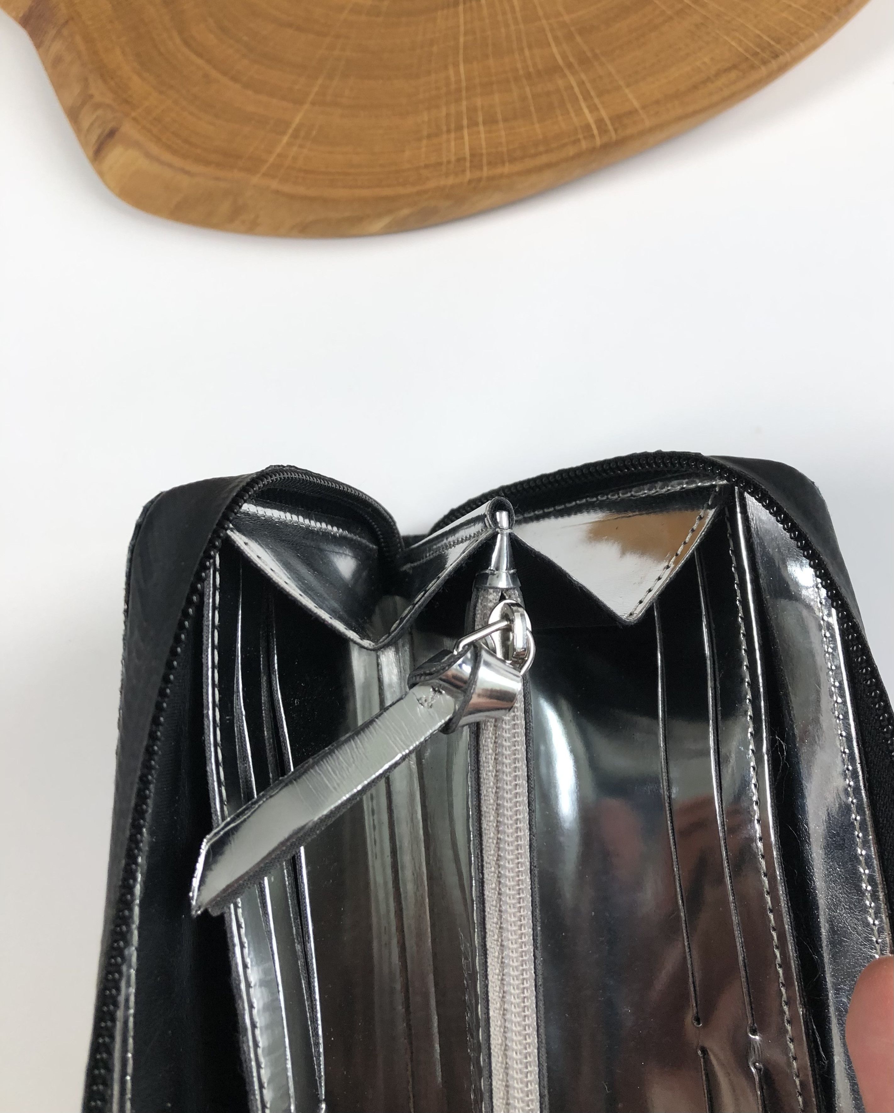 Maison Margiela Maison Margiela MM6 Lizard-Embossed Long Wallet Size ONE SIZE - 12 Thumbnail
