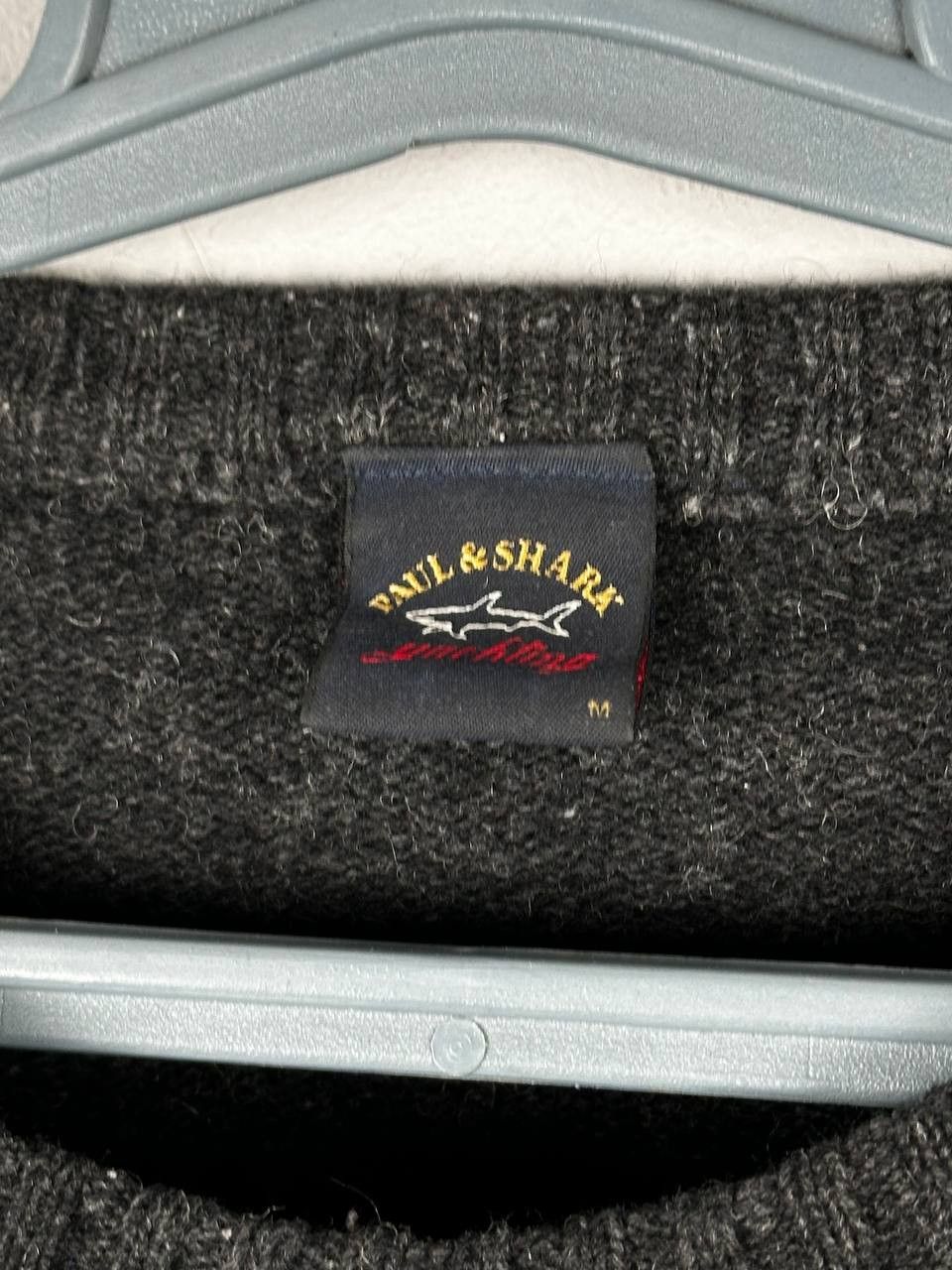 Paul & Shark Vintage Paul & Shark Grey Wool Knitted Sweater Size US M / EU 48-50 / 2 - 4 Thumbnail