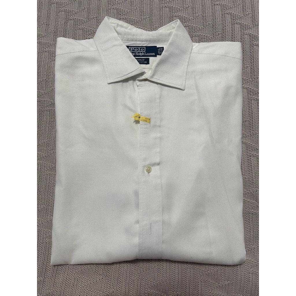 Polo Ralph Lauren Polo Ralph Lauren white textured Philip button down size 17 Size US XL / EU 56 / 4 - 1 Thumbnail