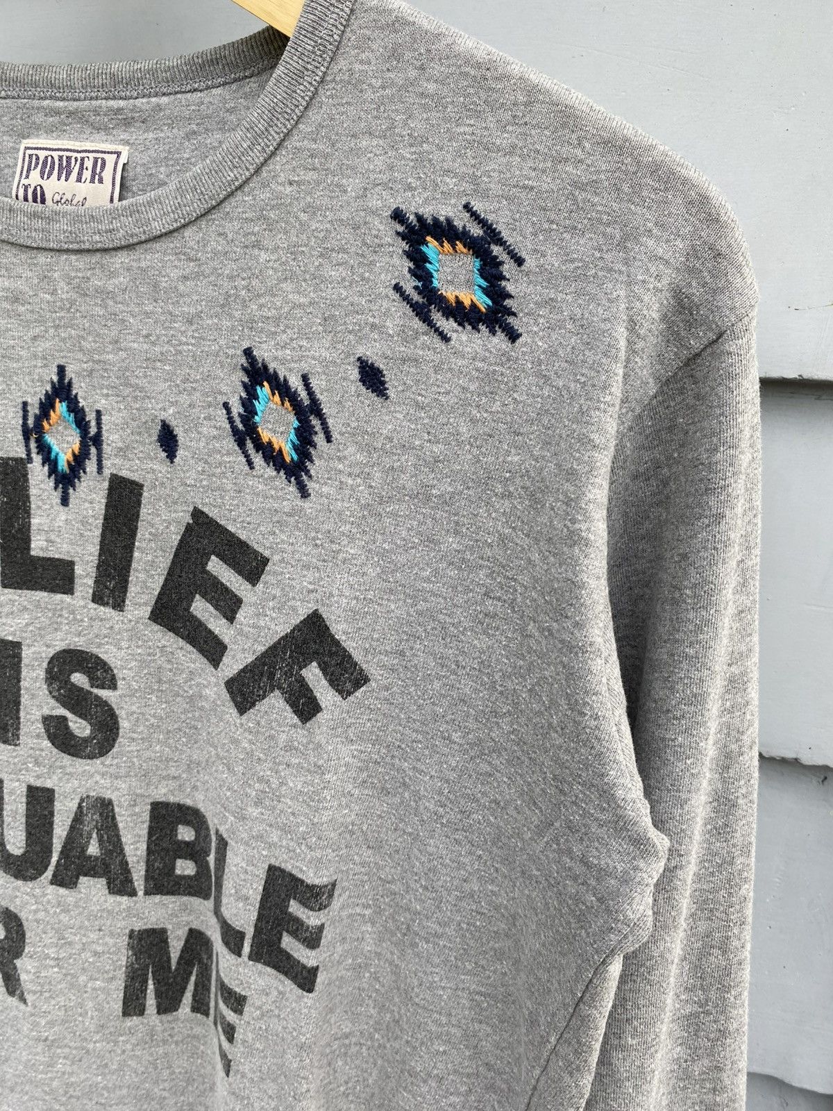 Japanese Brand × Vintage Japanese Poem Navajo Details Asian Style Vintage Size US M / EU 48-50 / 2 - 5 Thumbnail