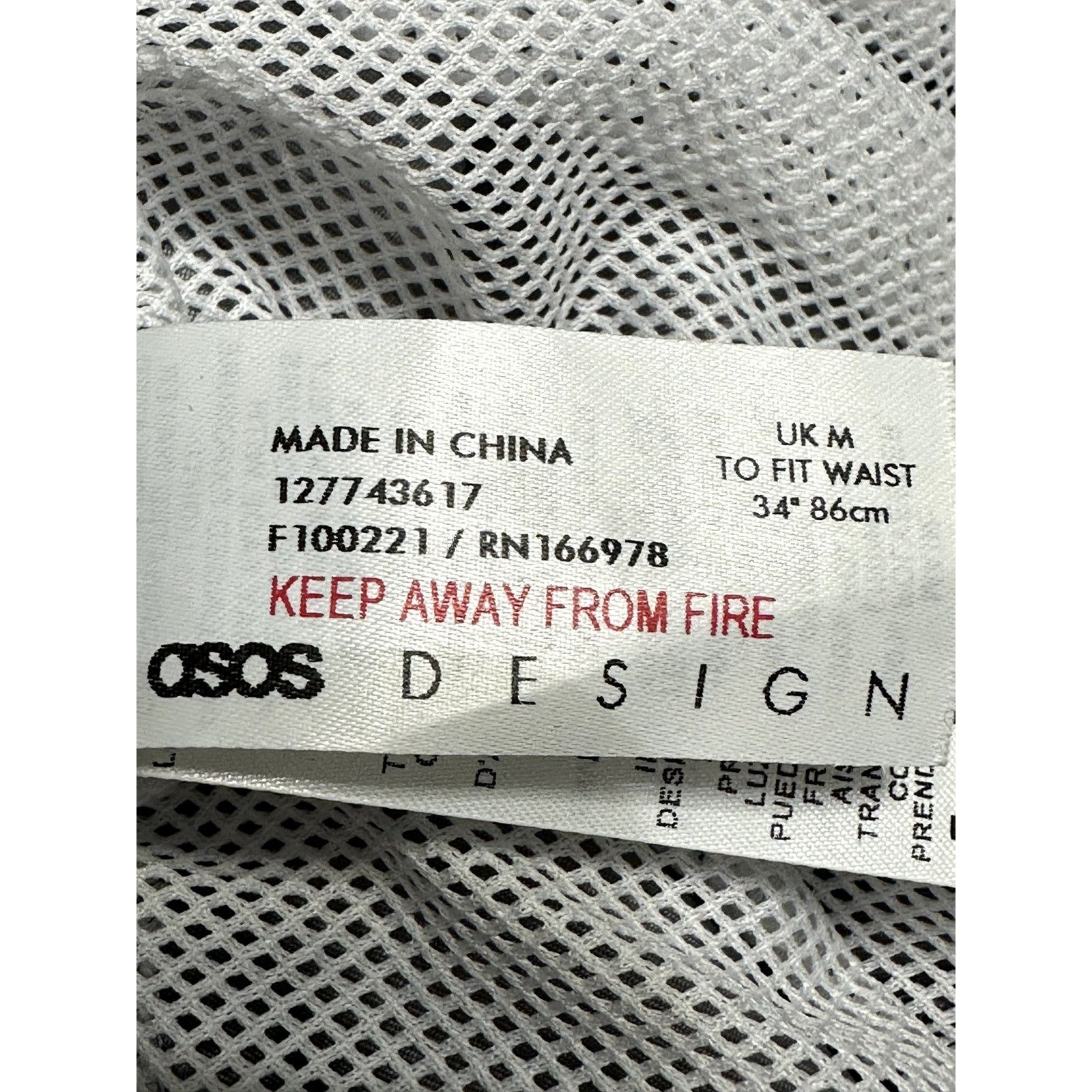 Asos ASOS Swim Trunks Elastic Waistband Quick-Dry Gray 34 NWT Size US 34 / EU 50 - 8 Thumbnail