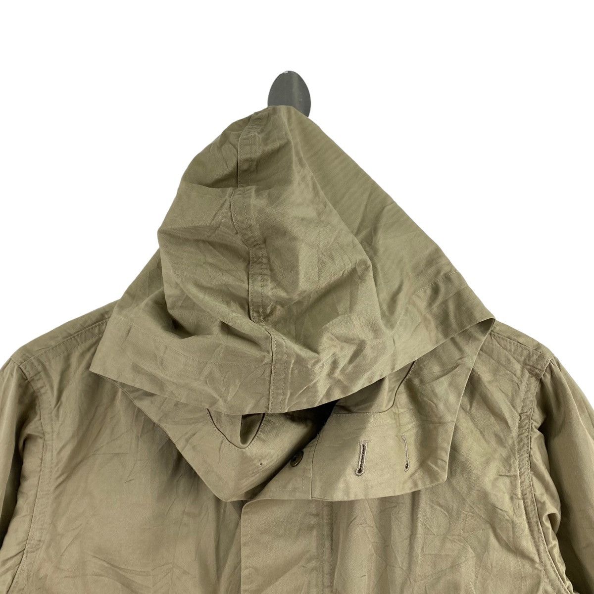 Paul Smith PAUL SMITH Multi Pockets Fish Tails Beige Hooded Parka Size US M / EU 48-50 / 2 - 2 Thumbnail