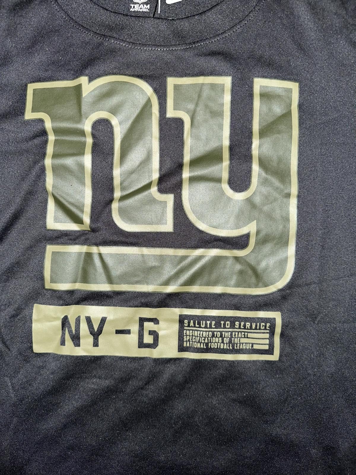 Nike Nike New York Giants Salute to Service Black T-Shirt Size US S / EU 44-46 / 1 - 4 Thumbnail