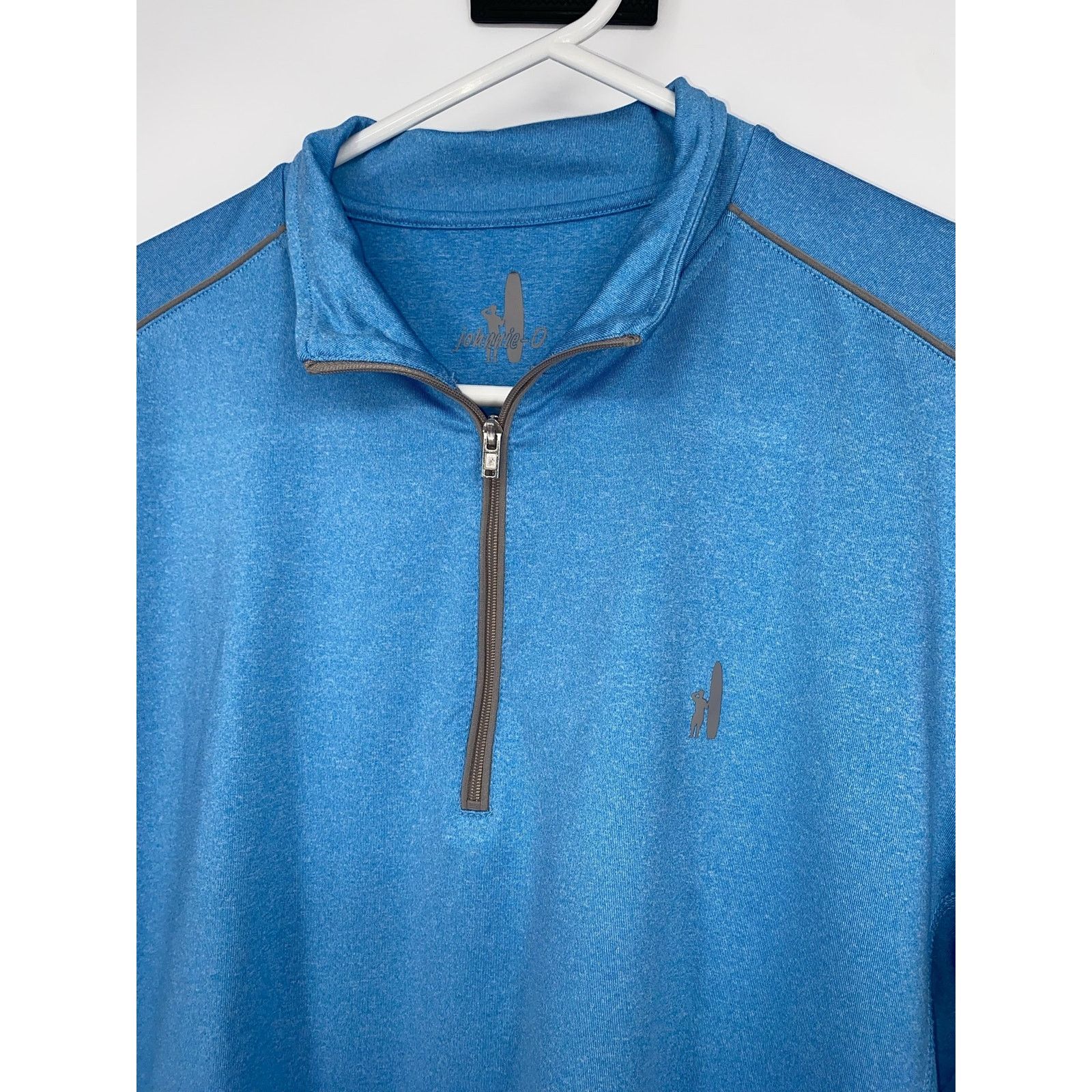 johnnie-O Johnnie-O Mens 1/4zip Longsleeve Pullover Shirt Size US S / EU 44-46 / 1 - 2 Thumbnail