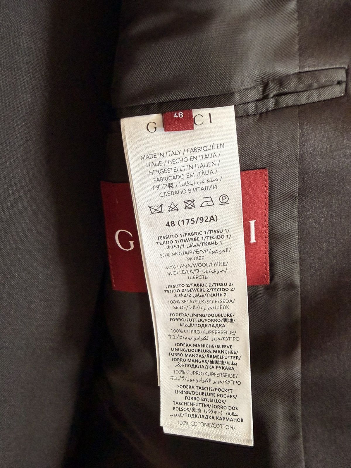 Gucci Gucci Tuxedo Suit - new with tags Size 38R - 5 Thumbnail