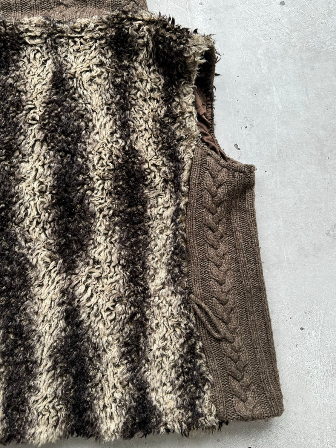 Japanese Brand Vintage Knit Fur Vest Size M / US 6-8 / IT 42-44 - 9 Thumbnail