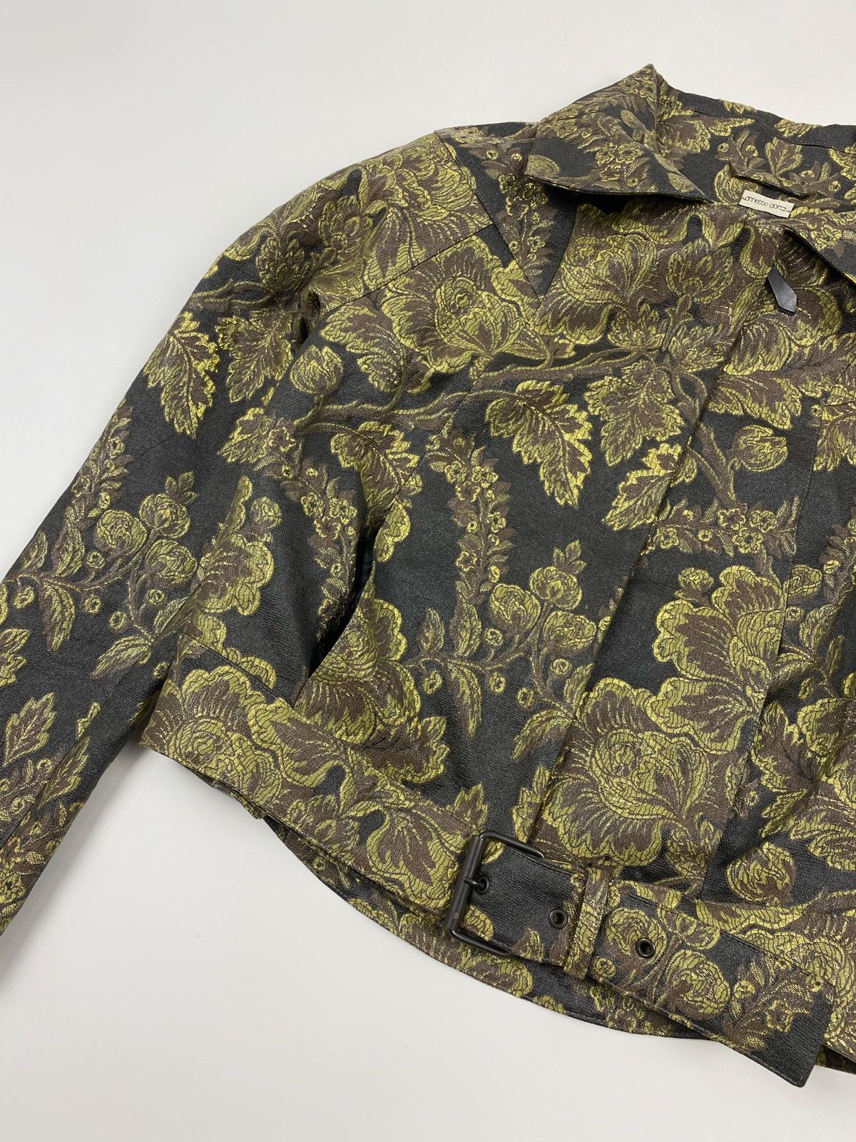 Annette Gortz Annette Gortz Floral Jacquard Embroidery Jacket Size XS / US 0-2 / IT 36-38 - 3 Thumbnail