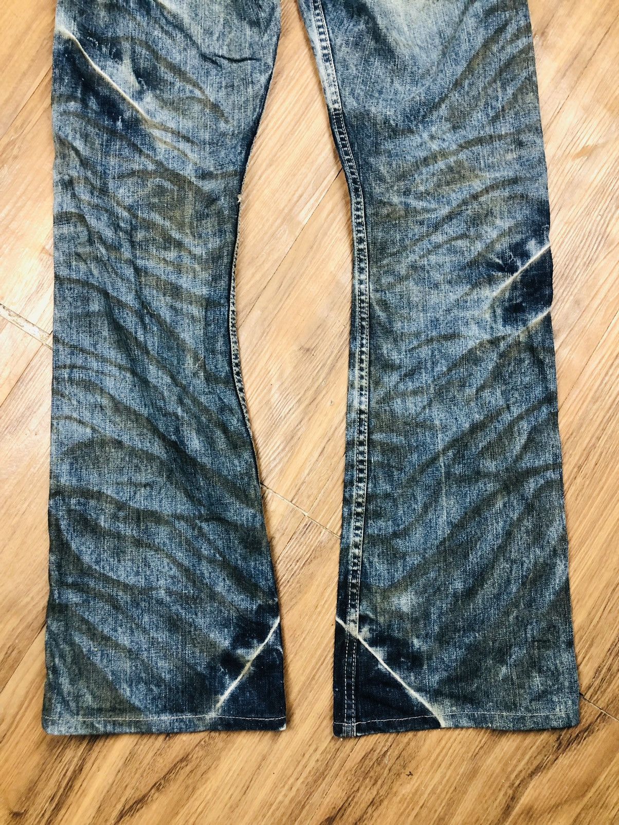 Japanese Brand BlueWay Garments W38 Flare Bootcut (37) Size US 28 / EU 44 - 17 Thumbnail