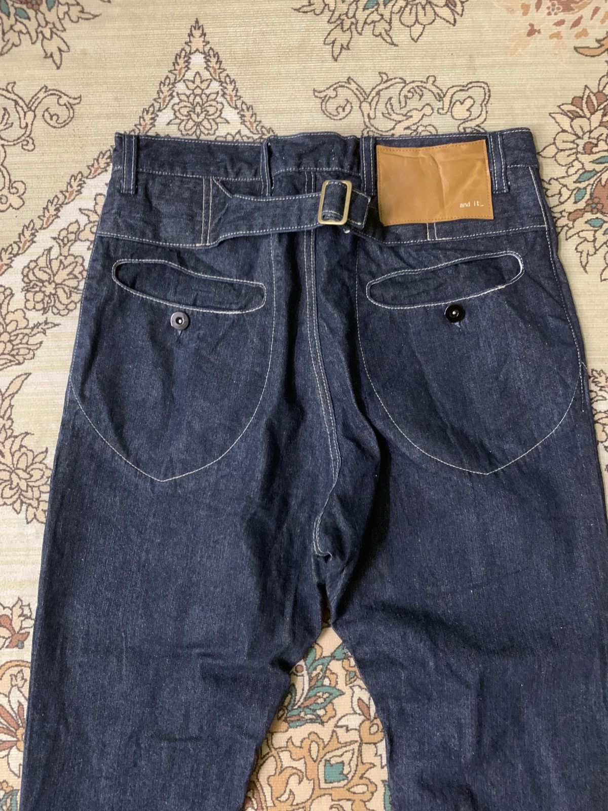 Japanese Brand AND IT JEANS JAPANESE BRAND Size US 33 - 6 Thumbnail