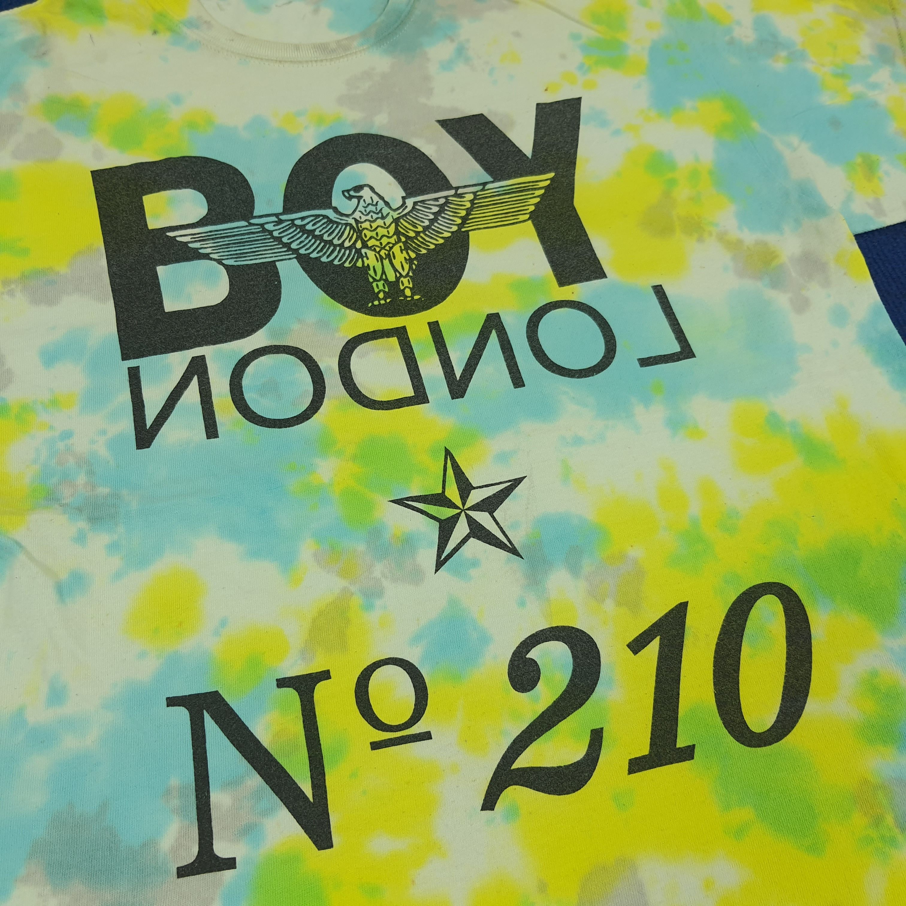 Boy London × Vintage Vintage Boy London Hannya 5 Streetwear Tie Dye T-shirt Size US M / EU 48-50 / 2 - 2 Thumbnail