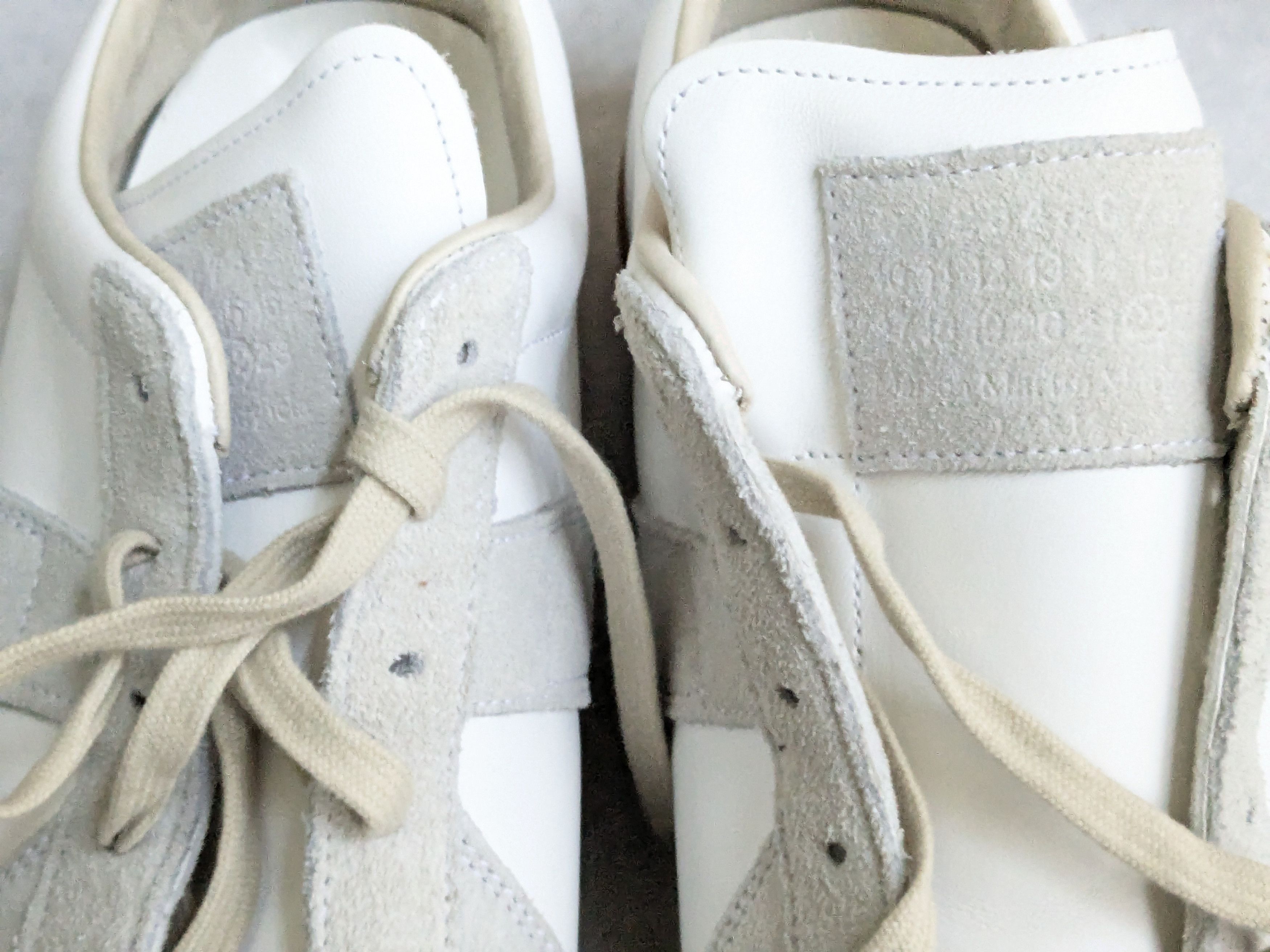 Maison Margiela Maison Margiela GAT White Gray 12 45 Low Tops Size US 12 / EU 45 - 6 Thumbnail