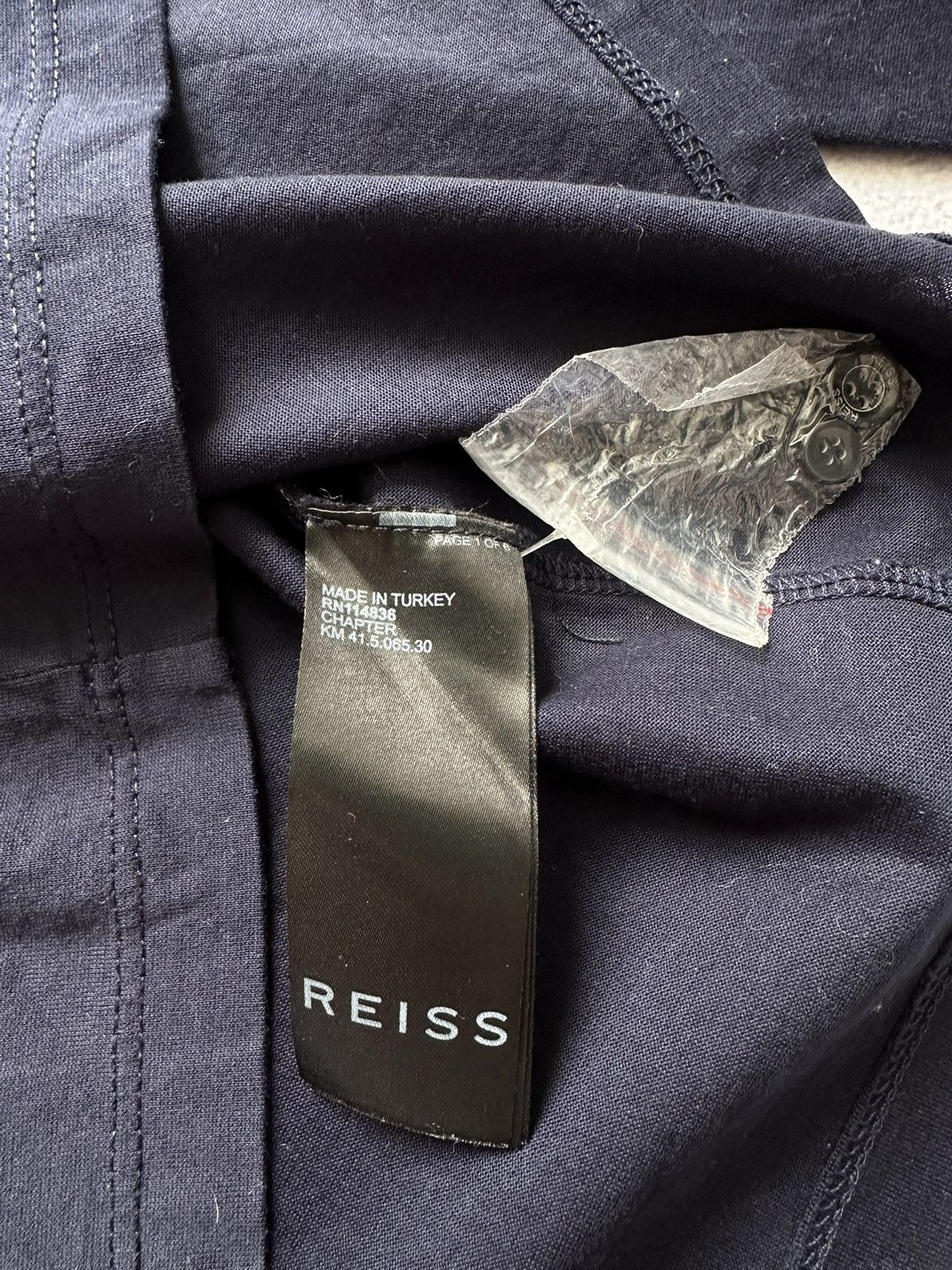 Reiss × Vintage Shirts REISS dark blue size S Size US S / EU 44-46 / 1 - 10 Thumbnail