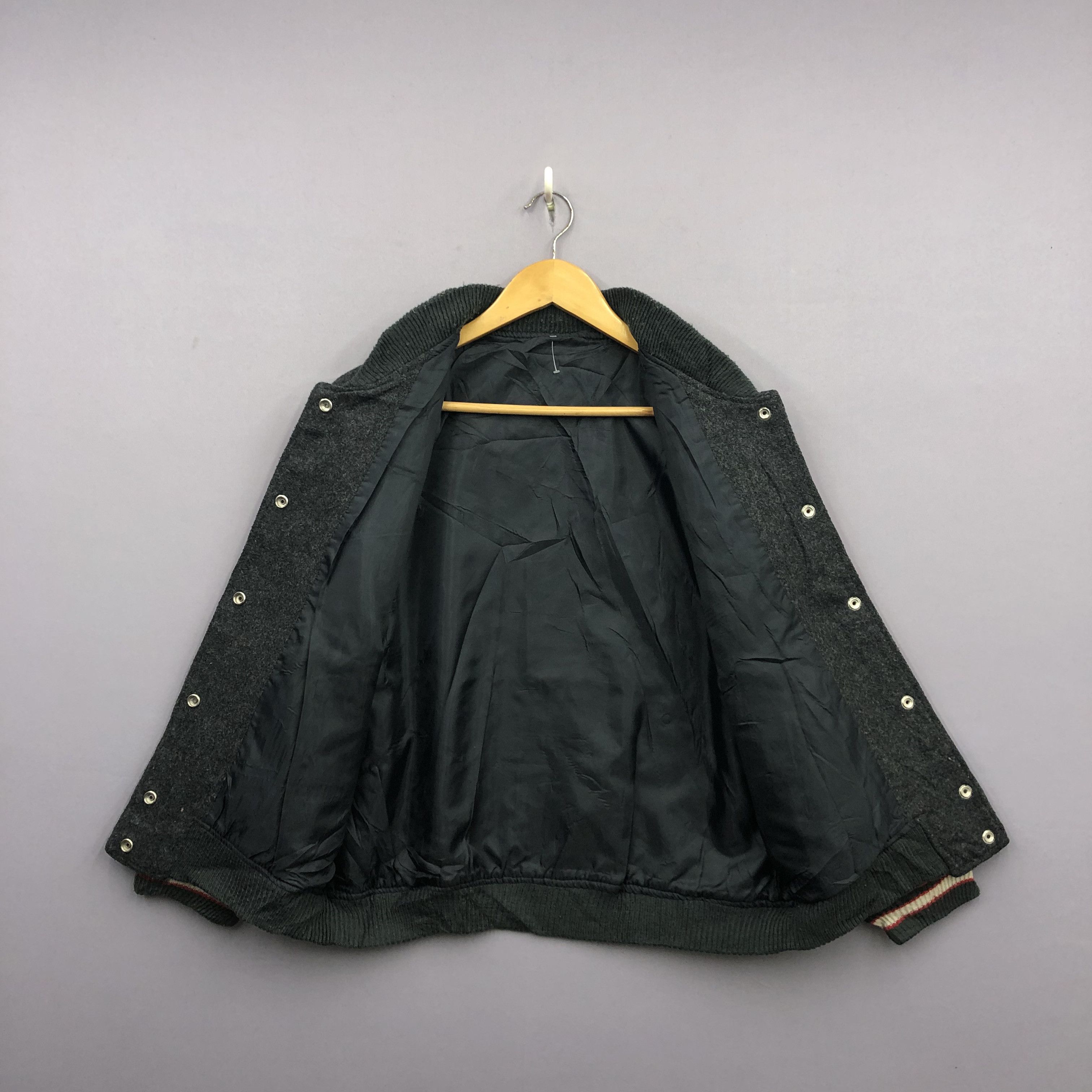 Japanese Brand × Vintage Vintage 90s Japanese Varsity Wool Harajuku Jacket Size US M / EU 48-50 / 2 - 5 Thumbnail